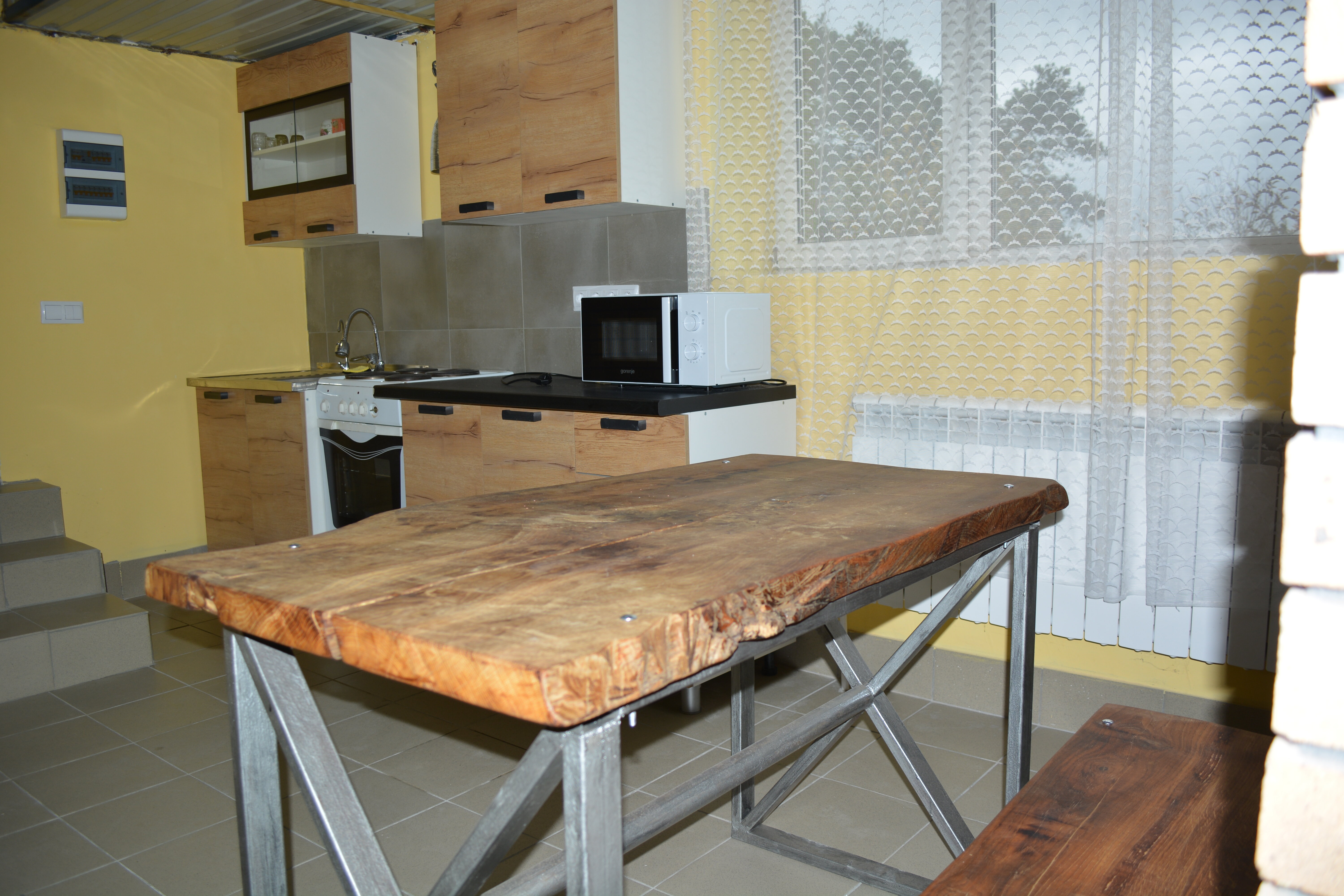 Duplex (двухуровневый) с камином и ванной