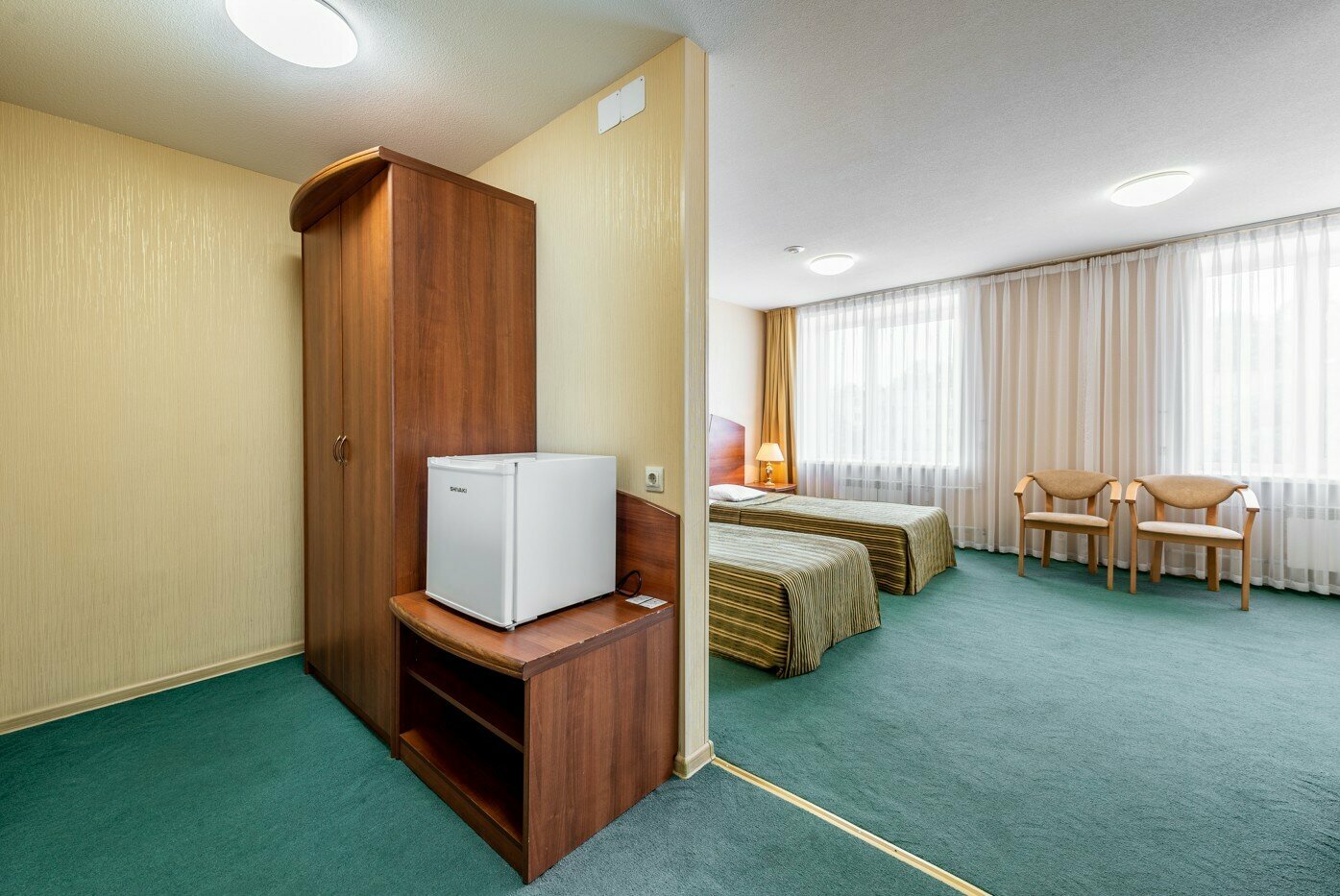 Номер Комфорт с раздельными кроватями