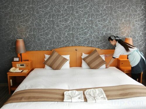 Corner Double Room в Okayama Koraku Hotel