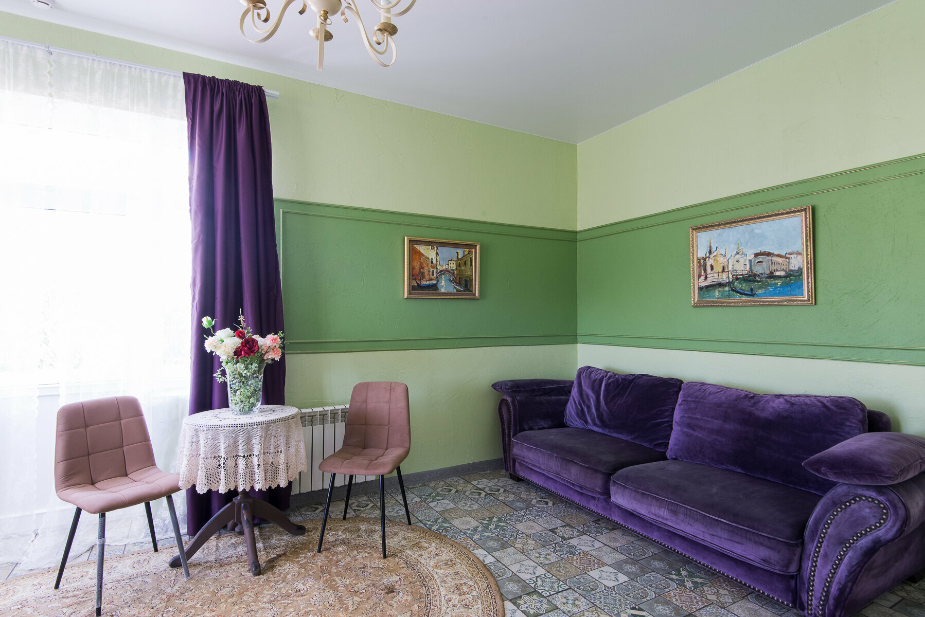 Делюкс четырехместный однокомнатный