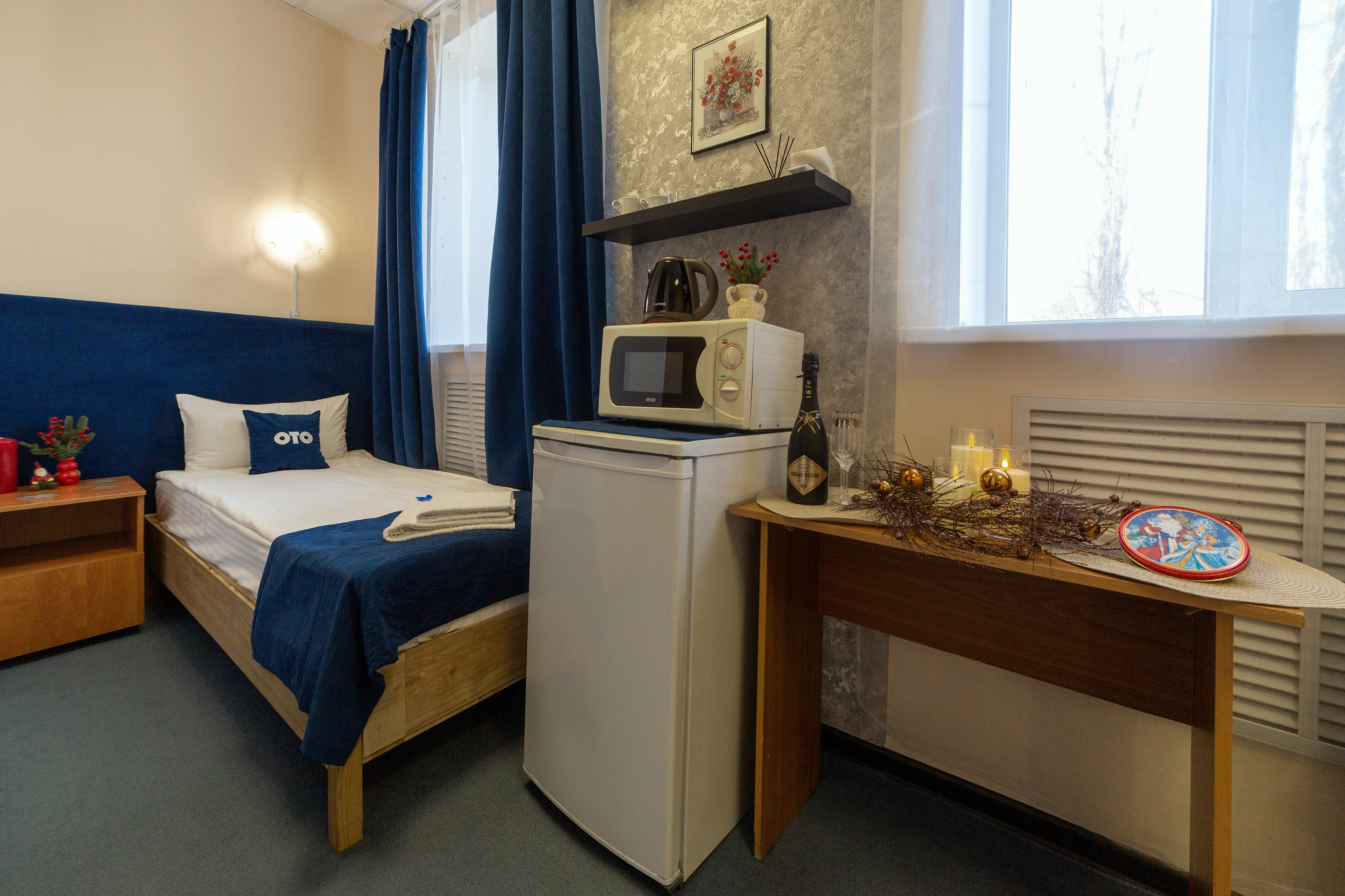 Cемейный номер с собственной ванной комнатой