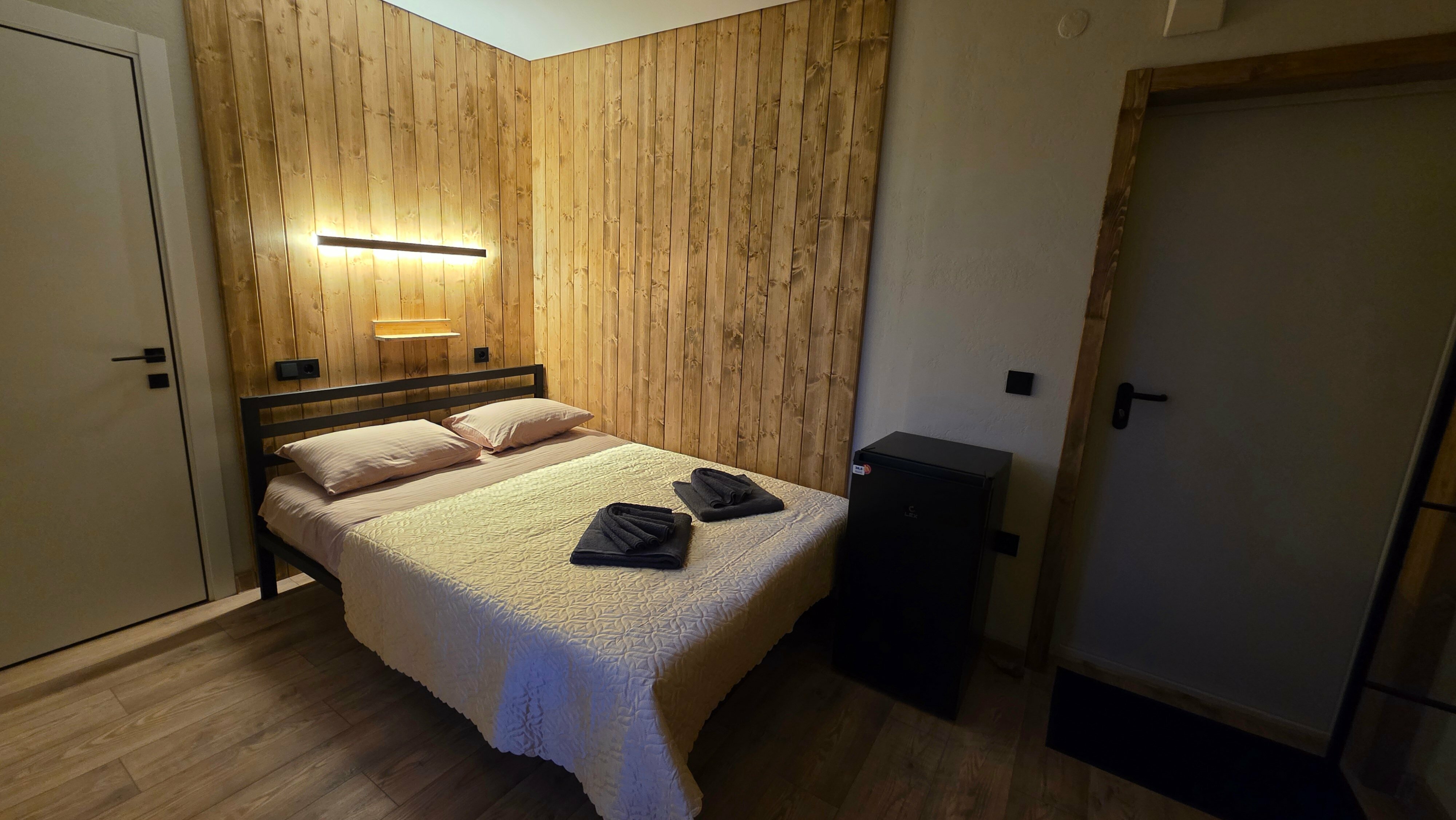 Двухместный номер с 1 кроватью и собственной ванной комнатой