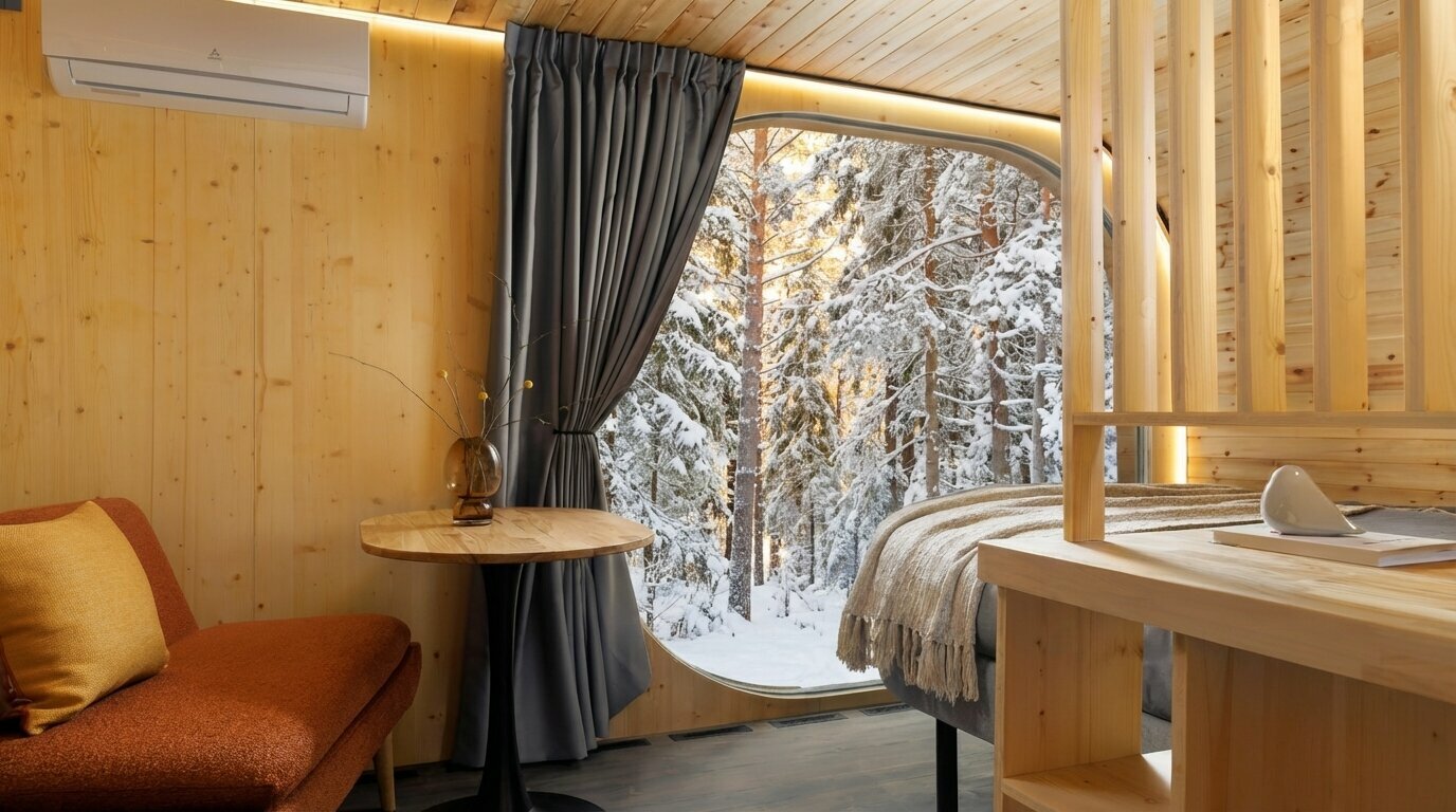 Эко-модуль с верандой