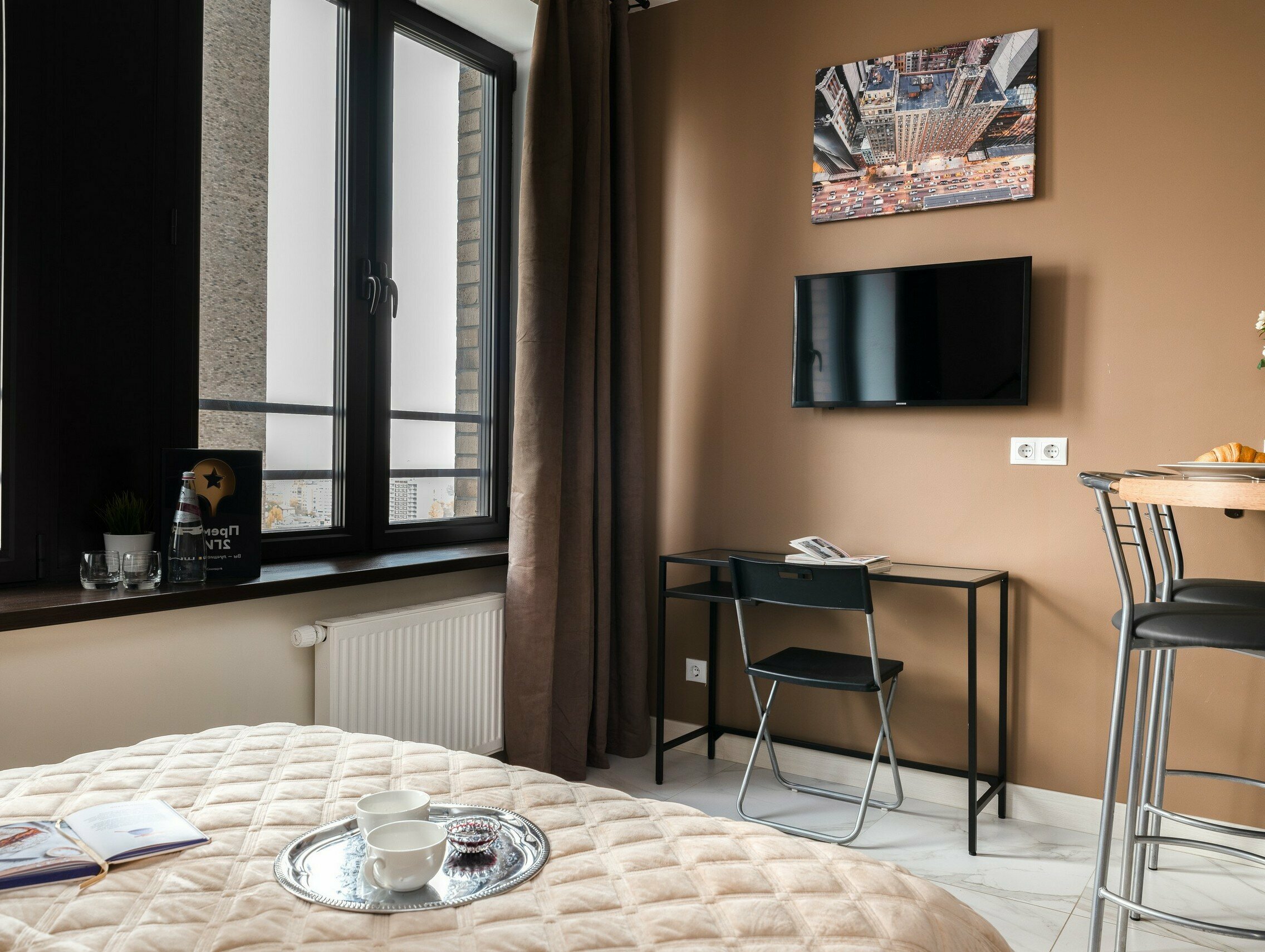 Uptown - 2х местные делюкс апартаменты в "Савеловский-Сити" (23 этаж)