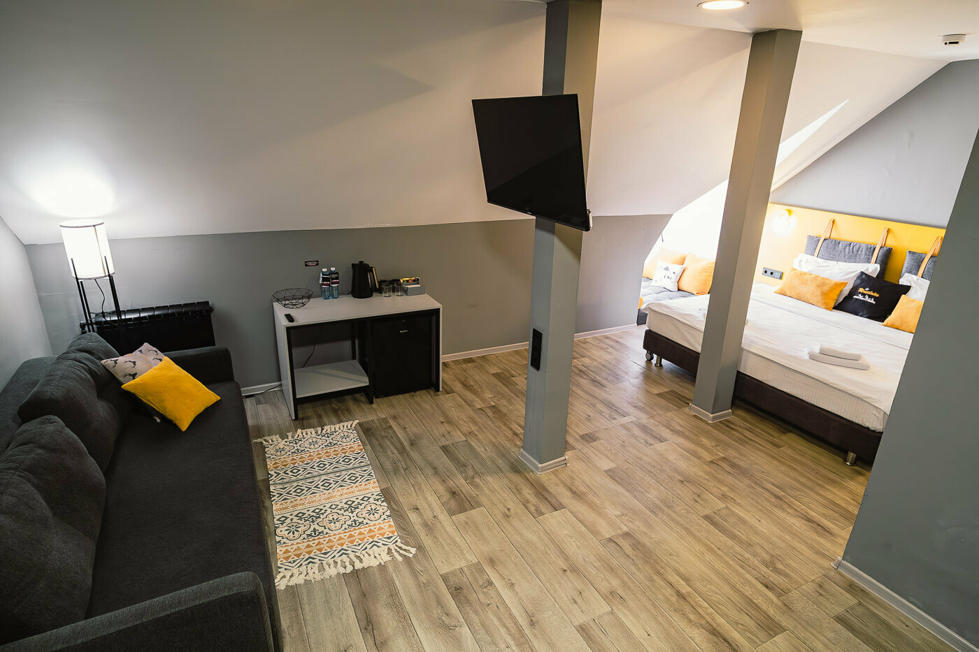 Стандарт Плюс в мансарде