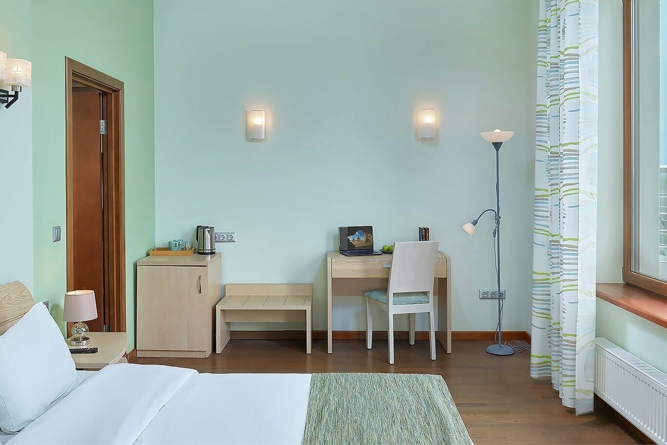 Двухместный номер с видом на Оку и собственным балконом