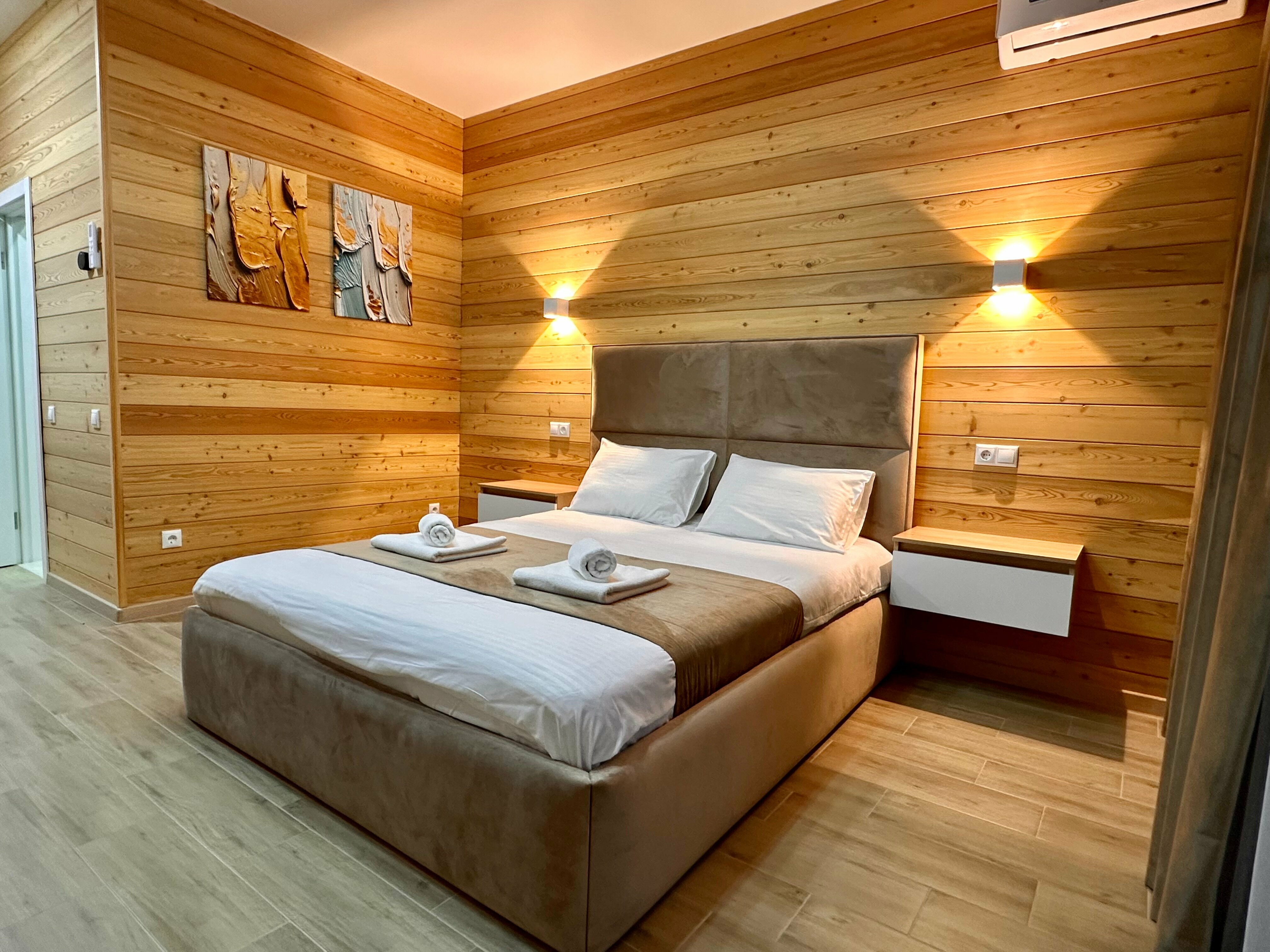 Двухместный номер с 1 кроватью и балконом