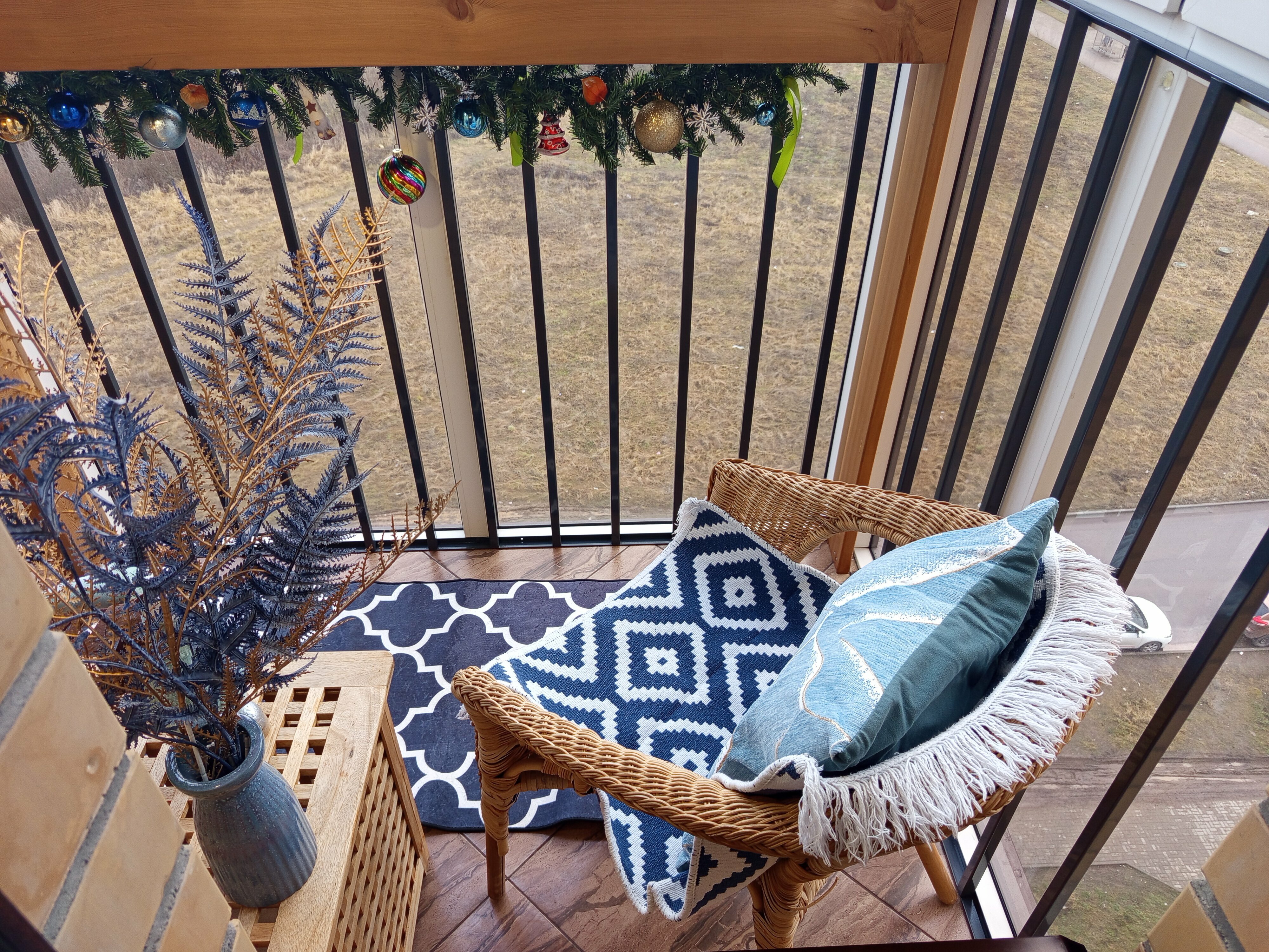 Двухместный номер Делюкс с 1 кроватью и балконом