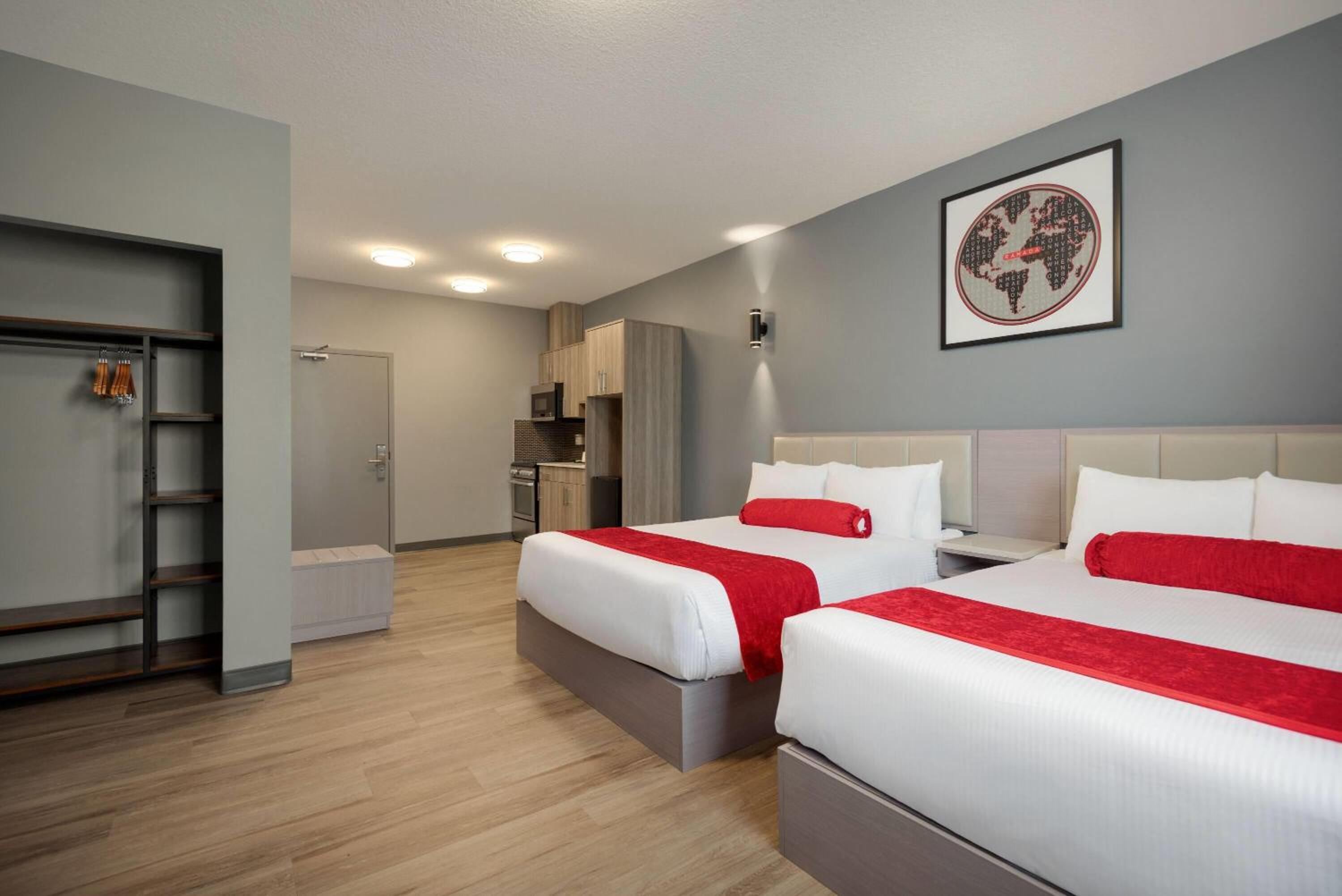 Queen Room with Two Queen Beds and Kitchenette - Non-Smoking