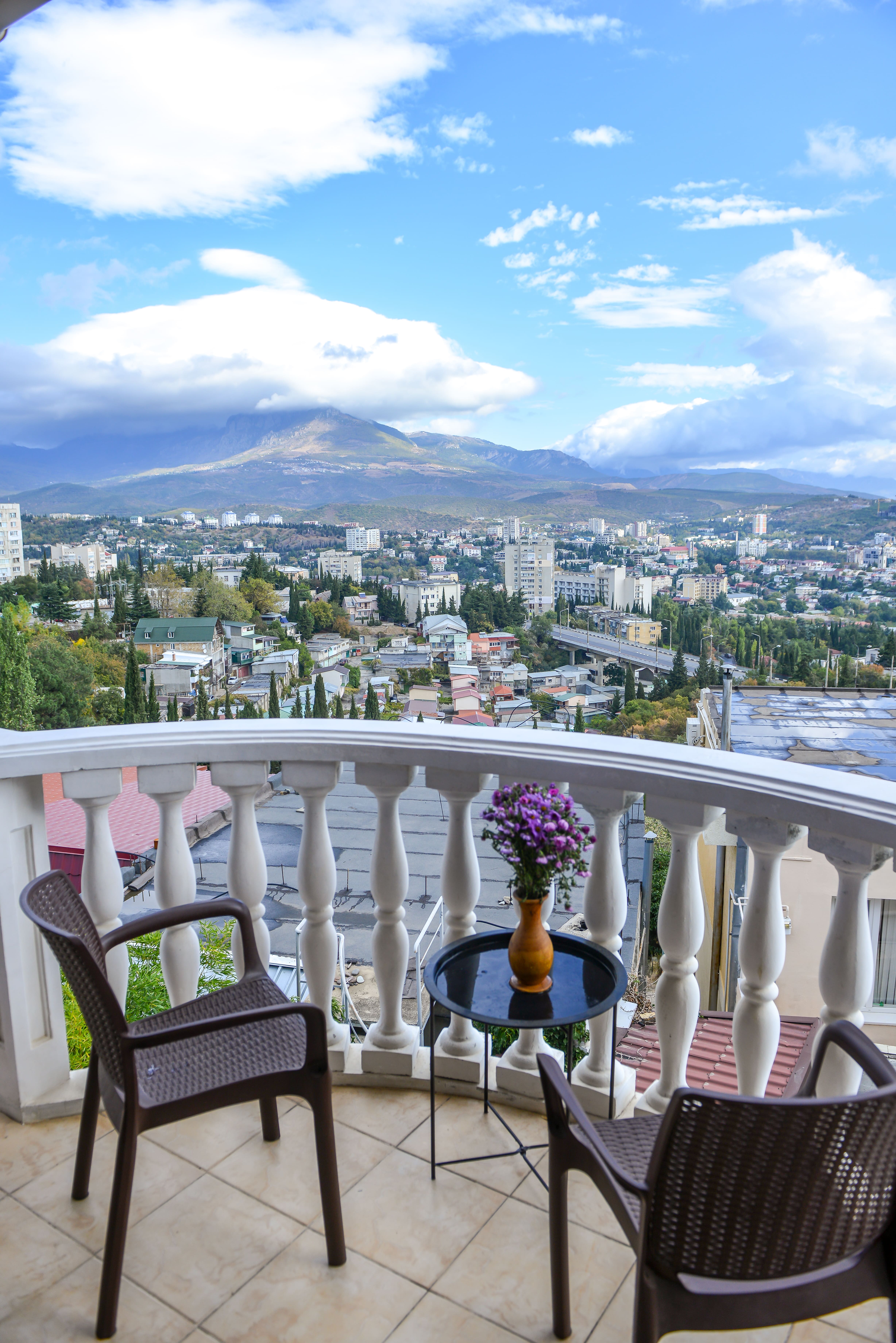 Четырехместный номер с видом на море