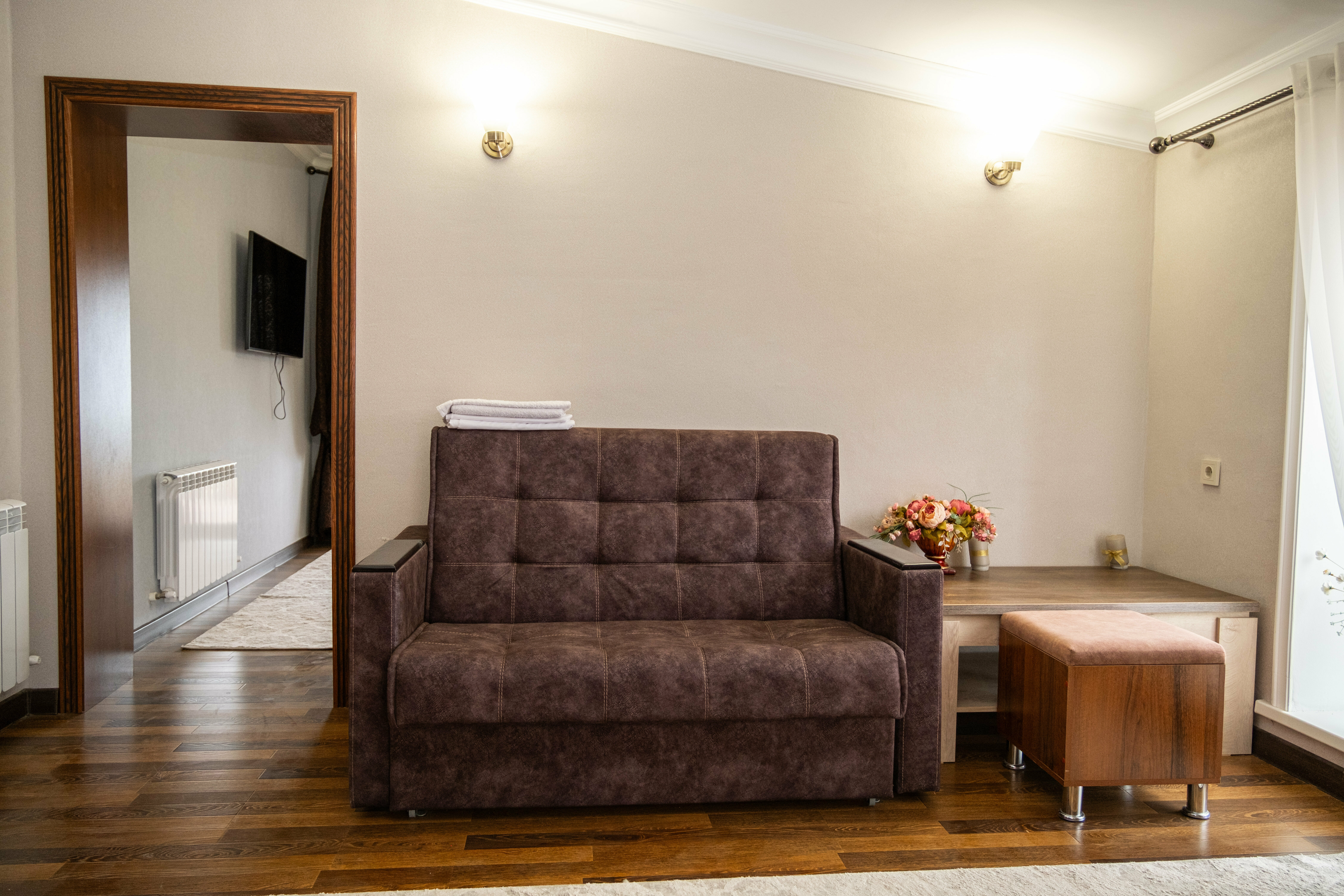 Люкс с кроватью размера «king-size» и видом на море