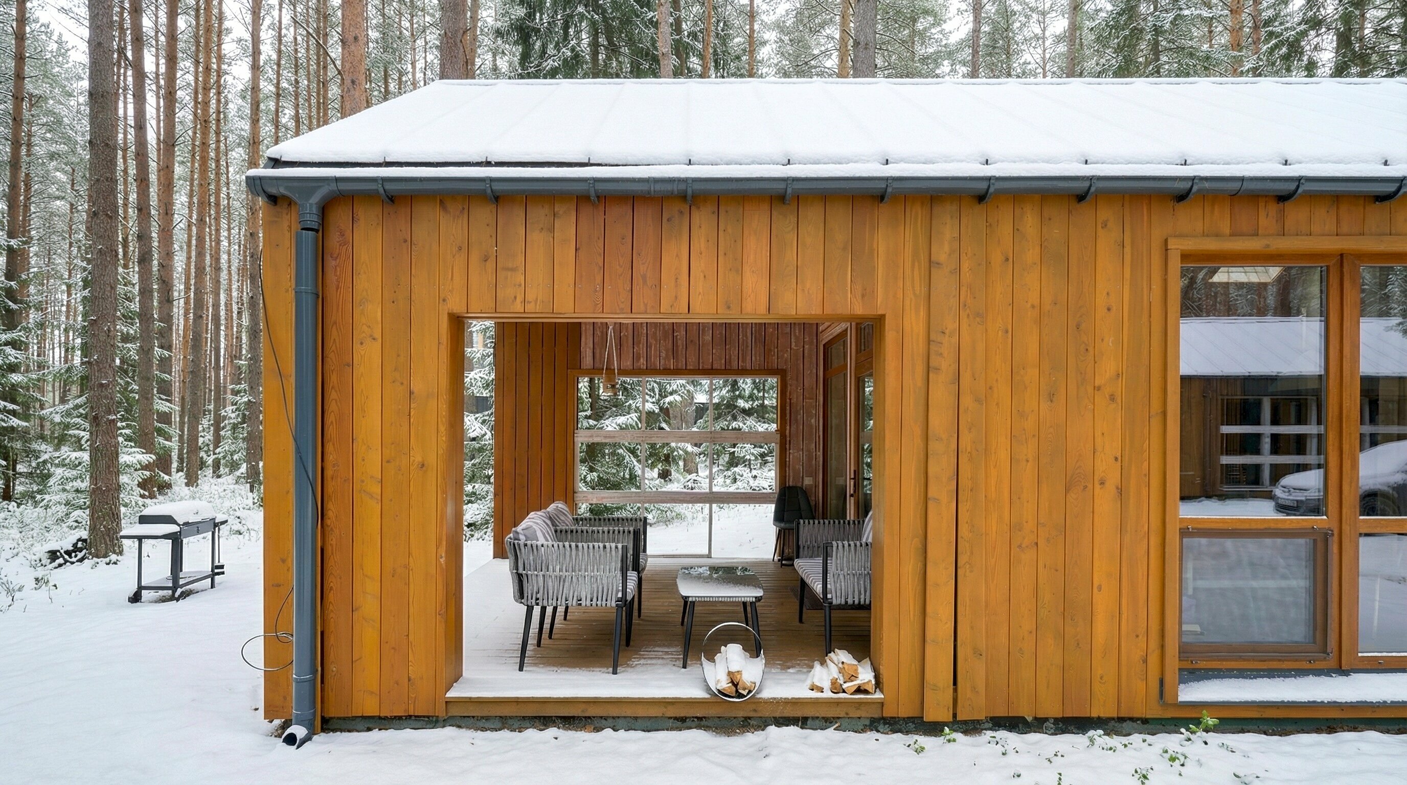 Коттедж с видом на озеро