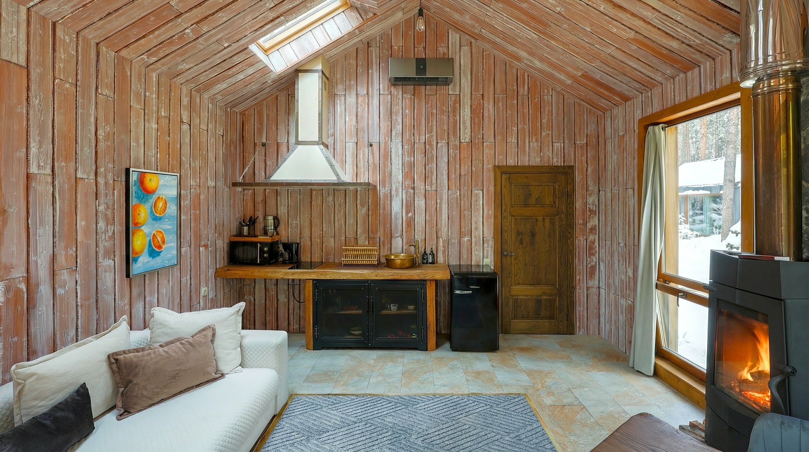 Коттедж с видом на озеро