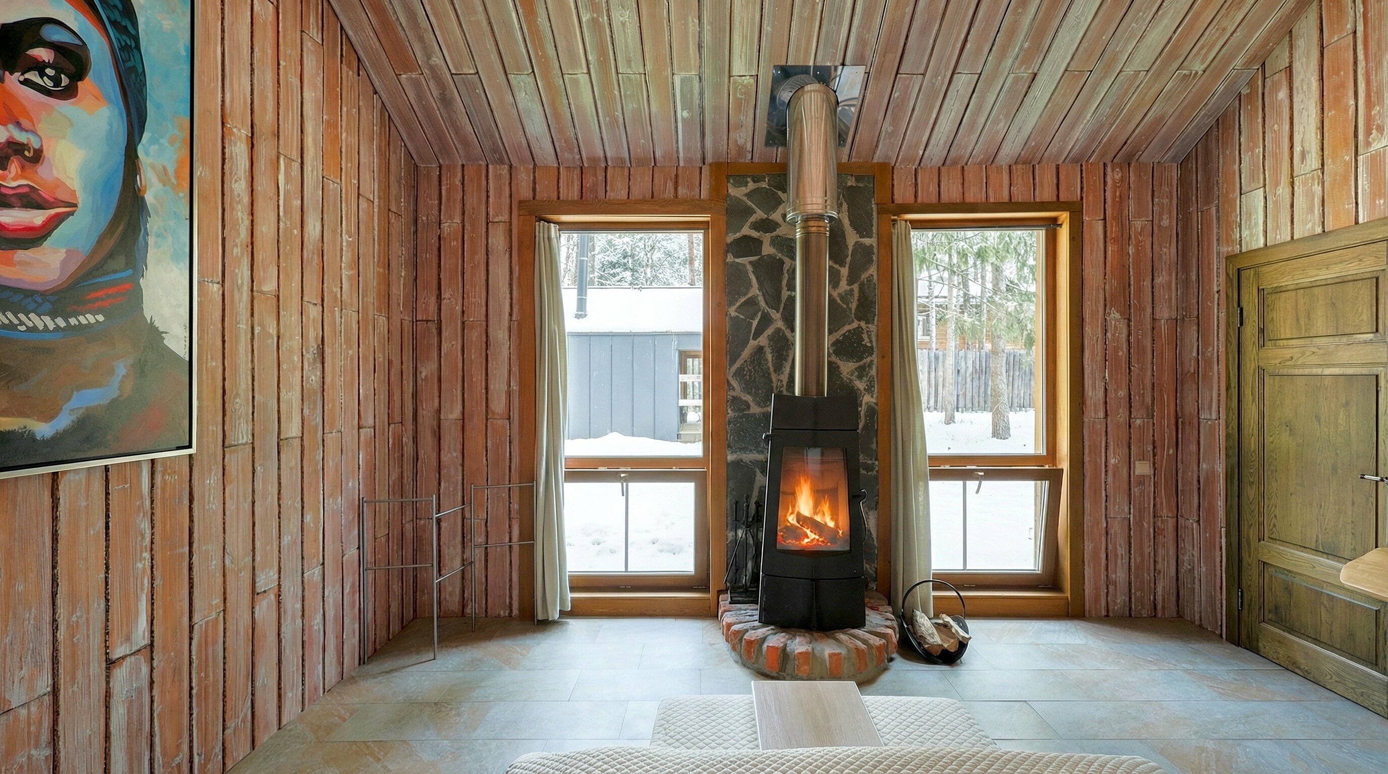 Коттедж с видом на озеро