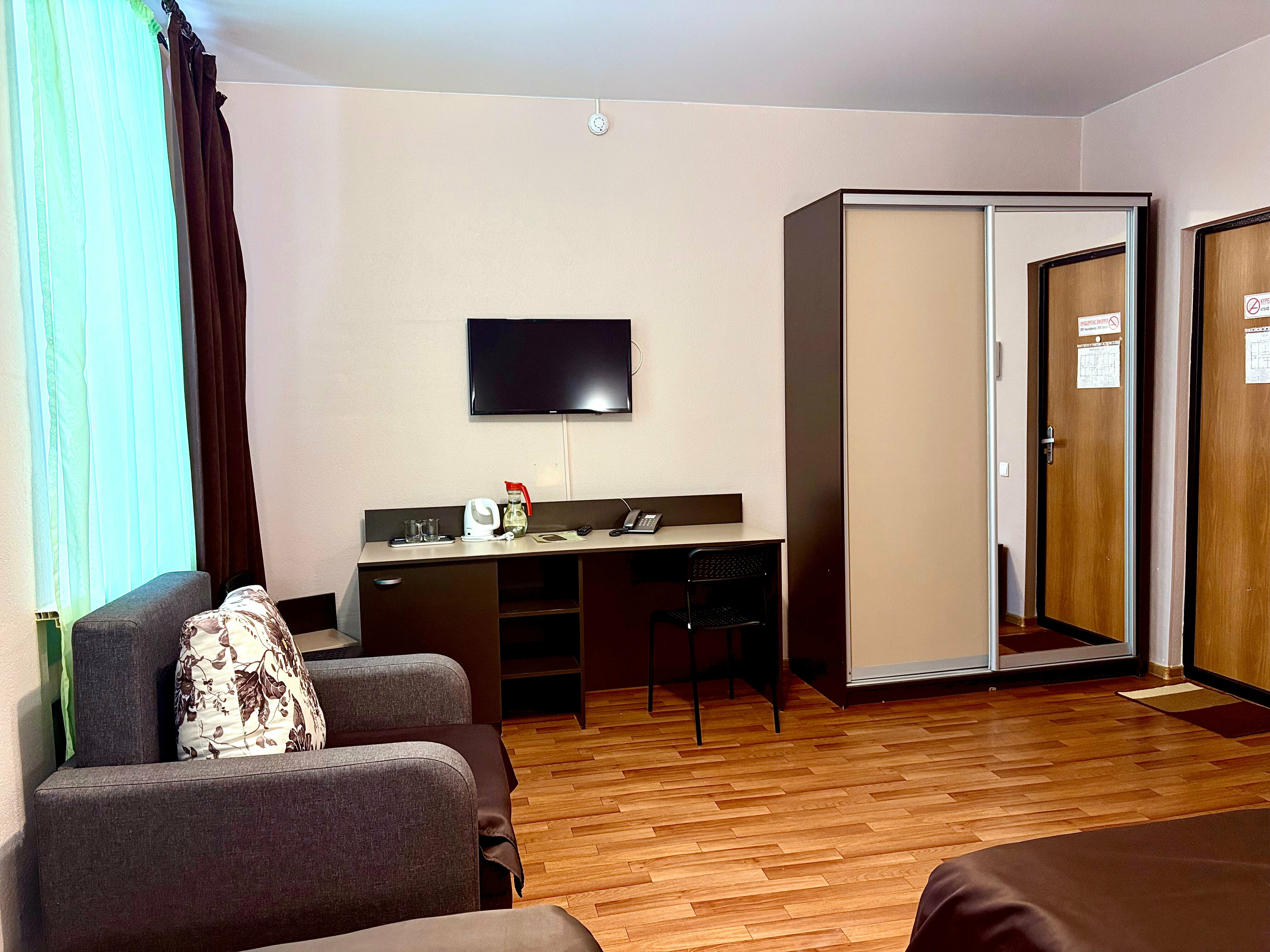 Двухместный номер с 2 двуспальными кроватями