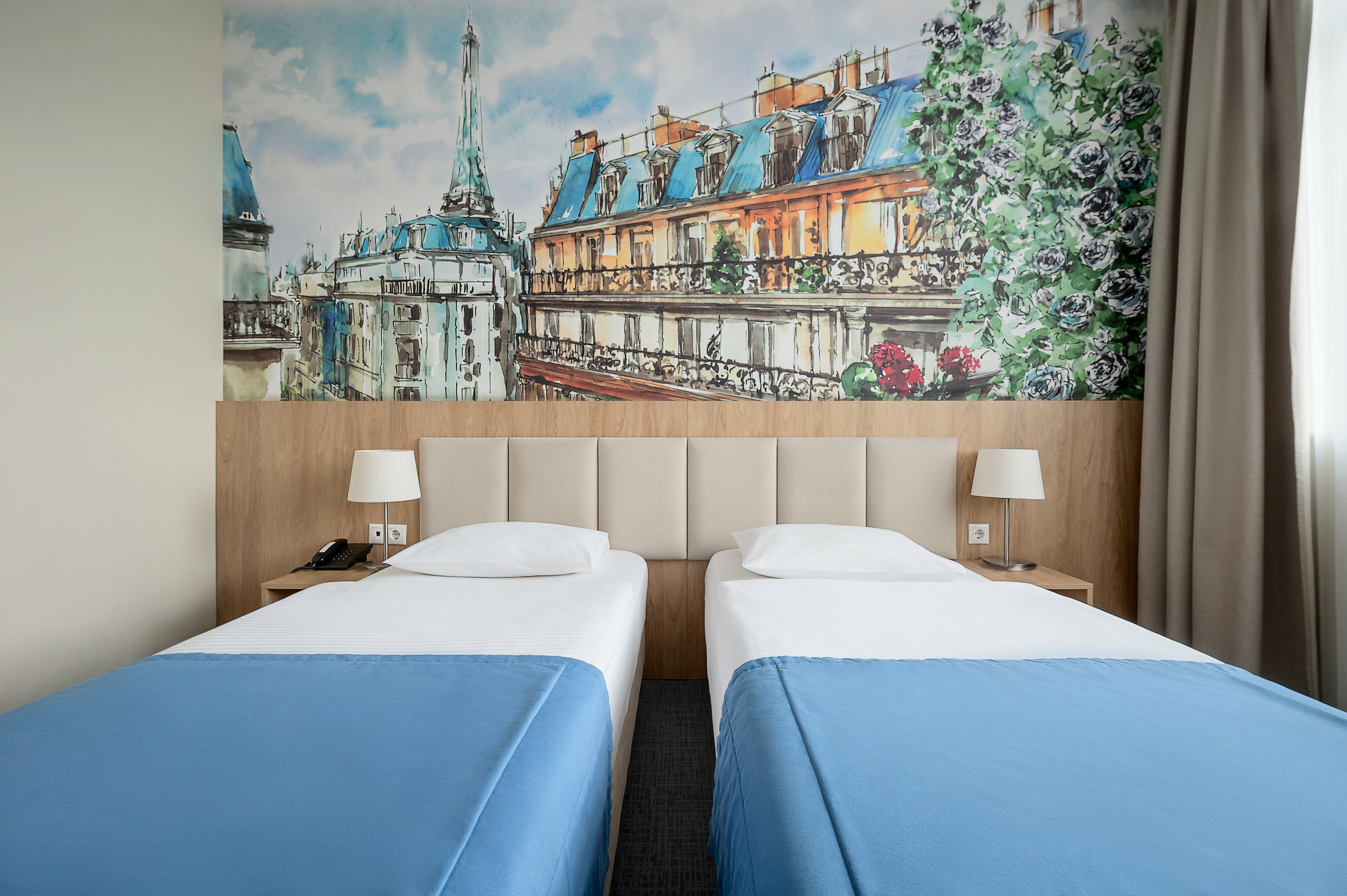 Стандартный двухместный номер с 2 раздельными кроватями