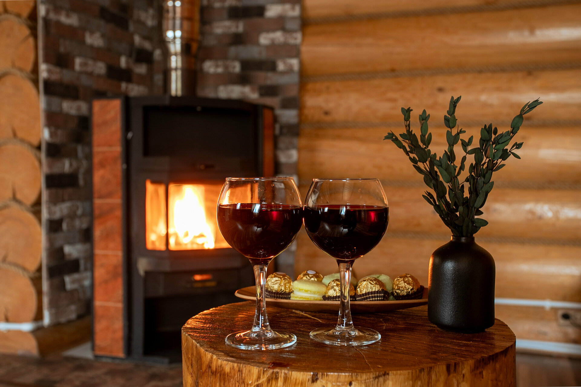 Коттедж вологодский с камином и баней №5