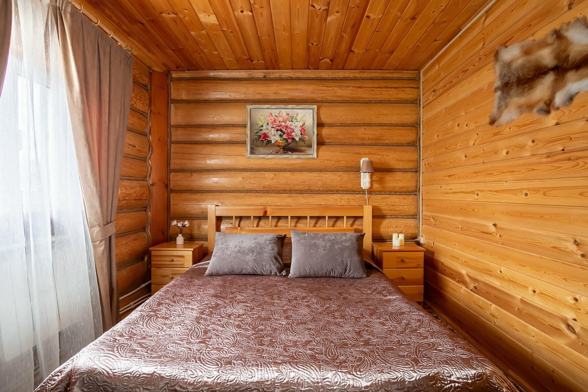 Коттедж вологодский с камином и баней №5