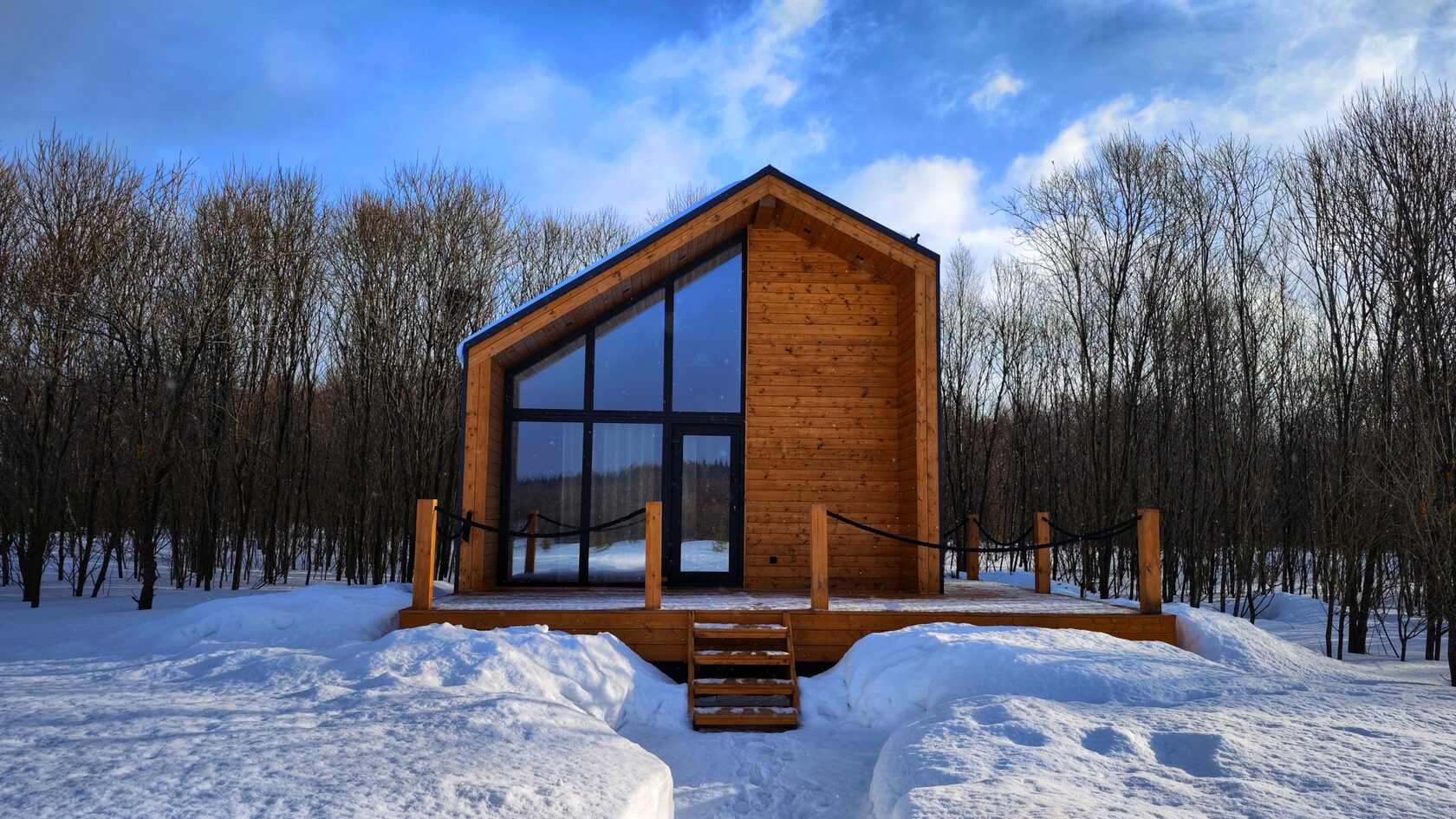 Дом для проживания с питомцами