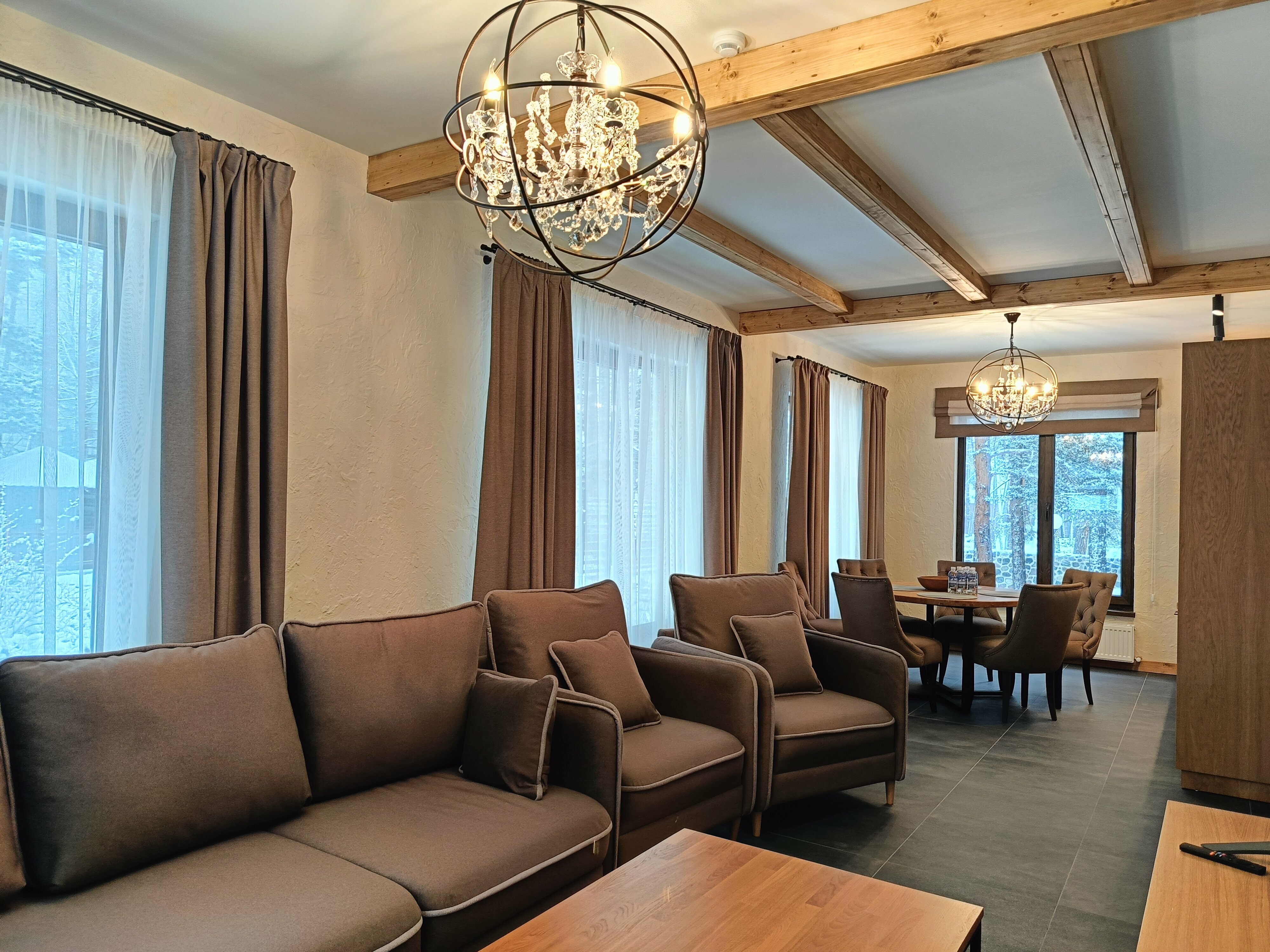 Шале семиместный двухэтажный 160 кв.м.