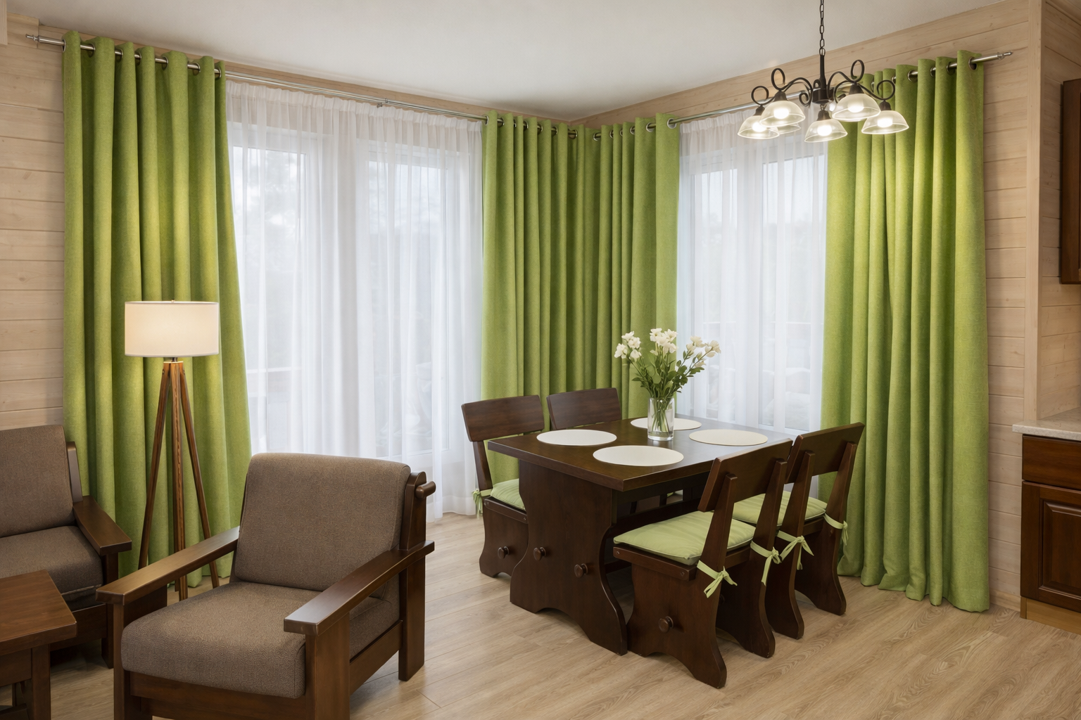 Одноэтажный коттедж