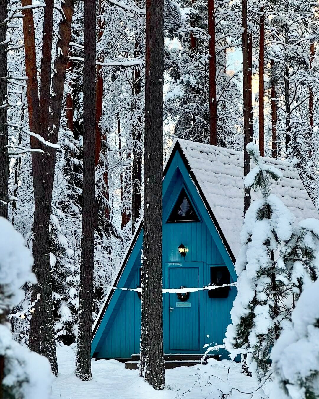 Голубой домик без купели