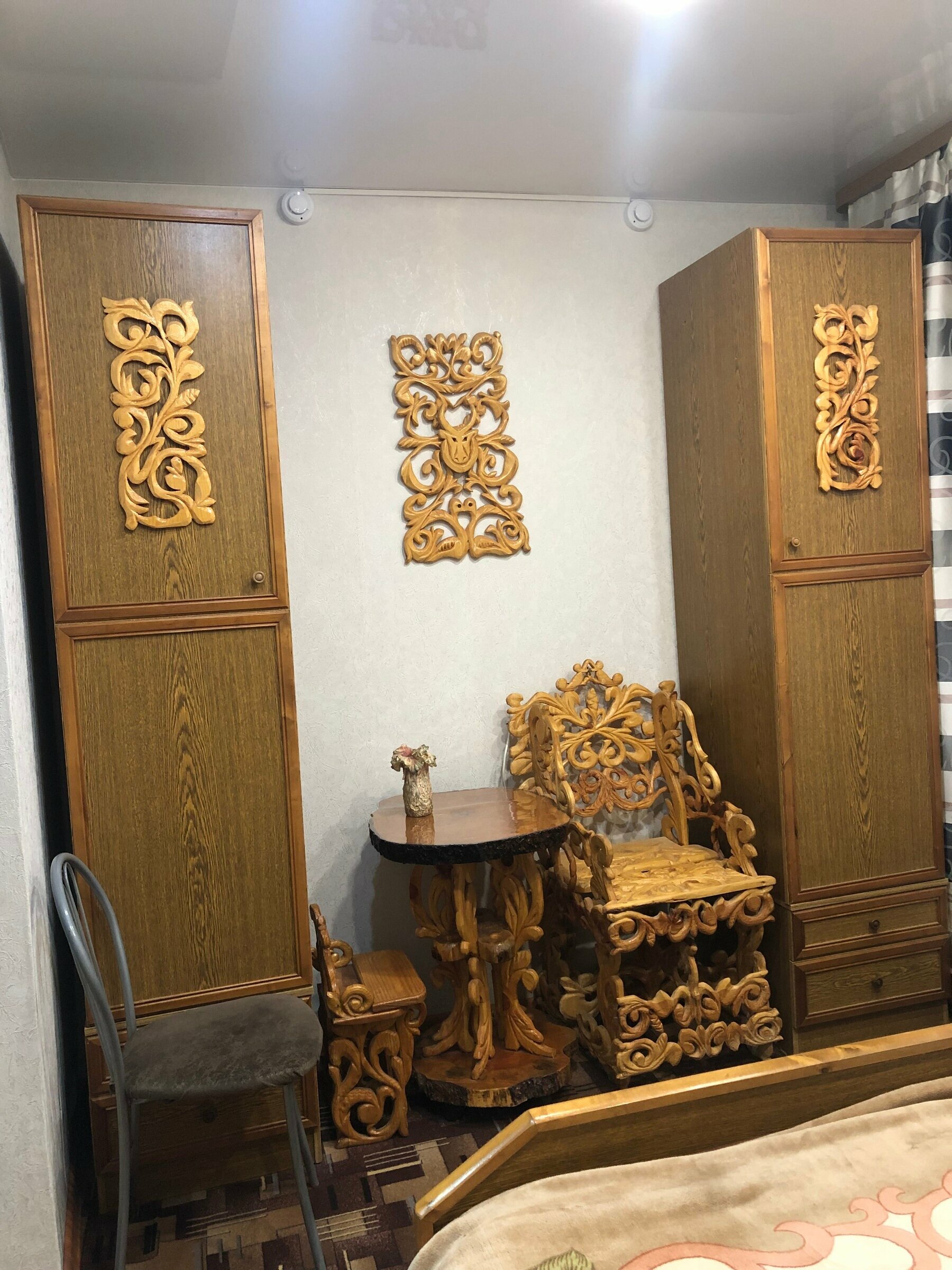 В центре Суздаля семейный двухкомнатный номер с кухней и санузлом