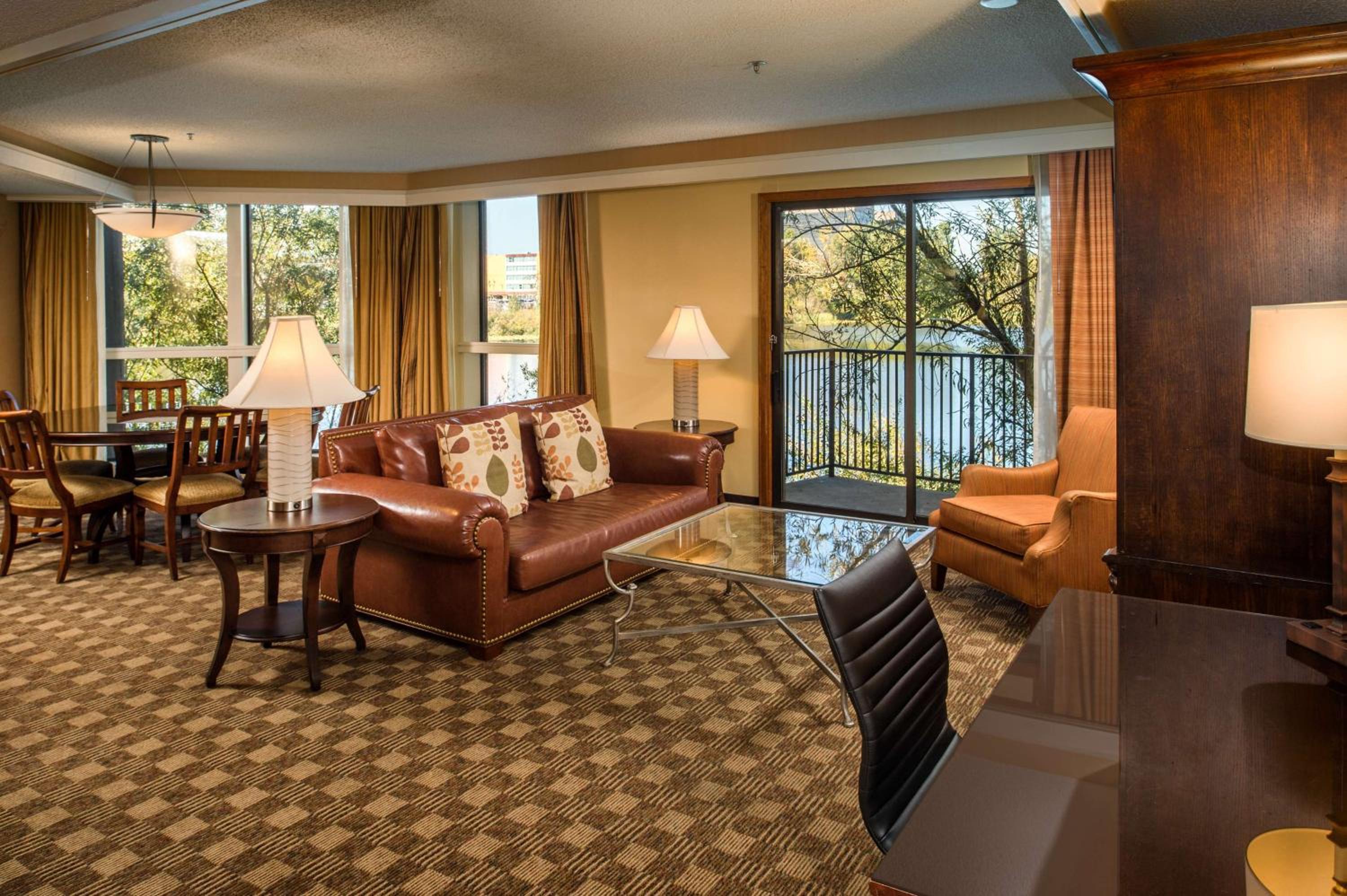 King Suite with Lake View and Balcony