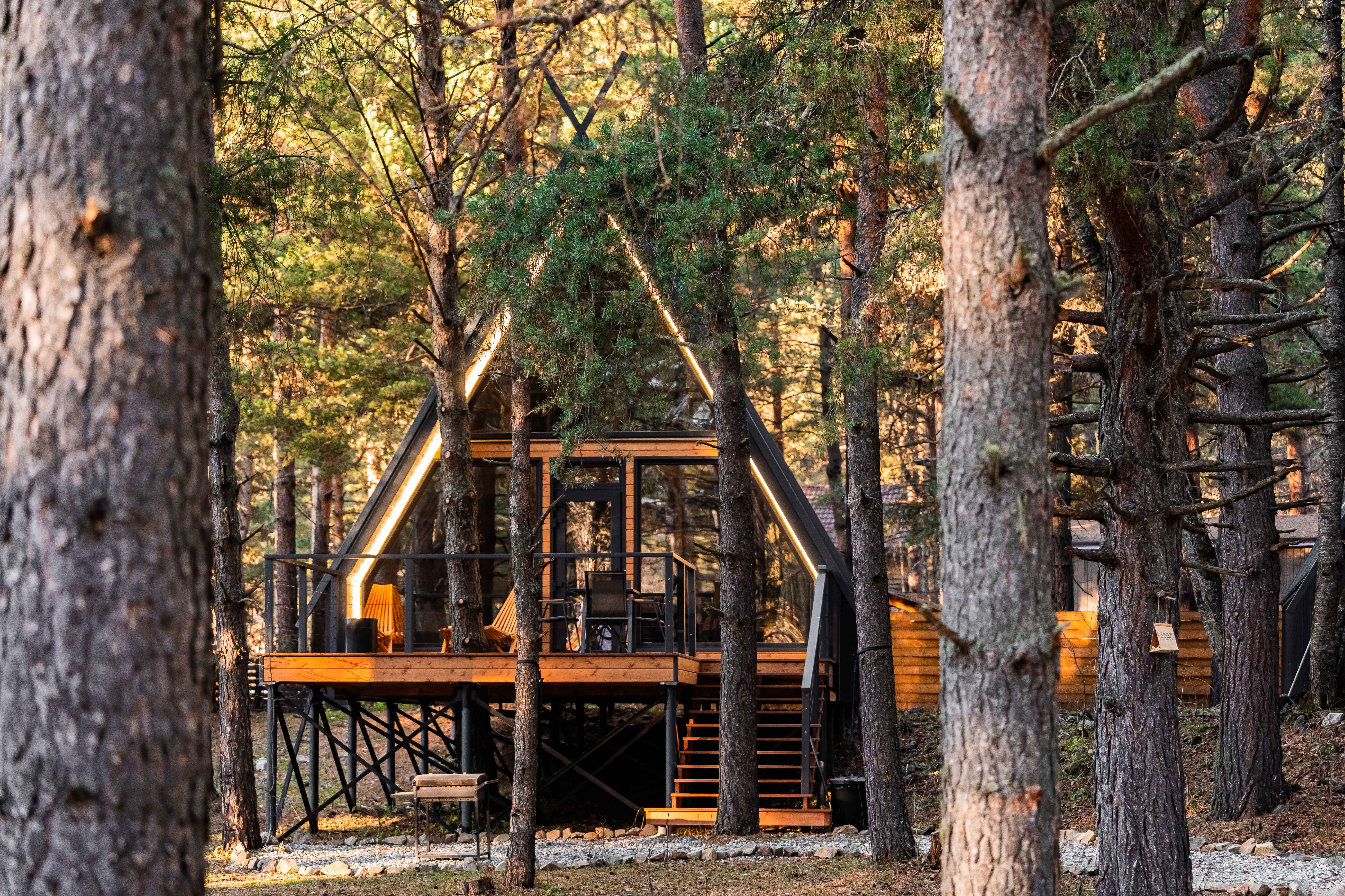 Чум Средний на высоких сваях