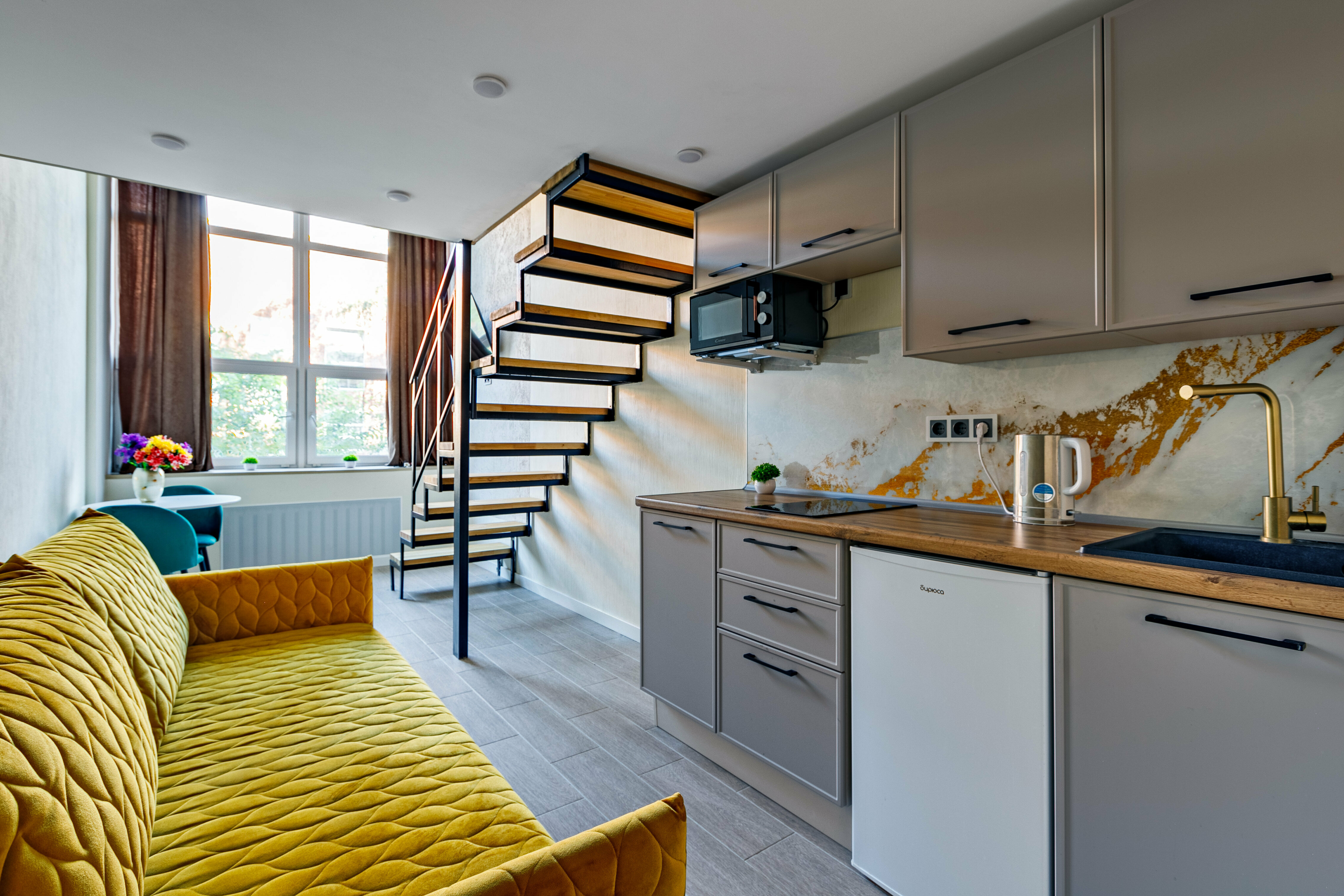 Улучшенные двухуровневые апартаменты