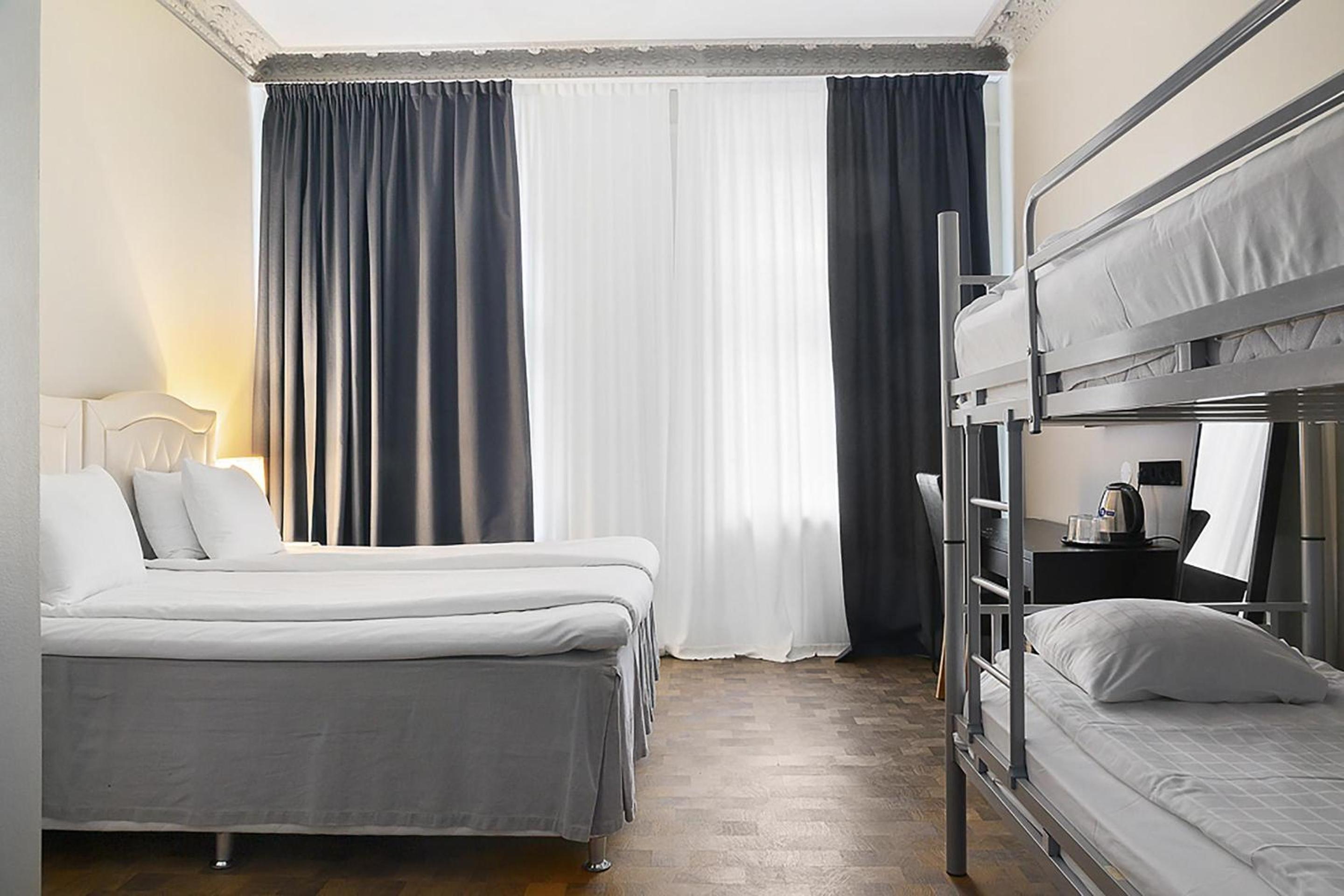 Family Room with One Double Bed and One Wall Bed - Non-Smoking