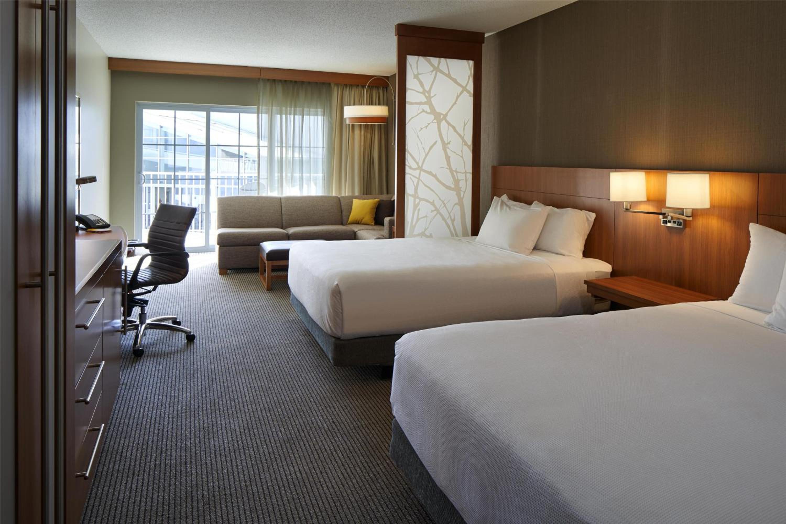 Queen Room with Two Queen Beds - Partial Ocean View - Accessible