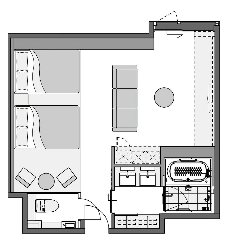 Premier Twin Room, Non Smoking, Bathtub