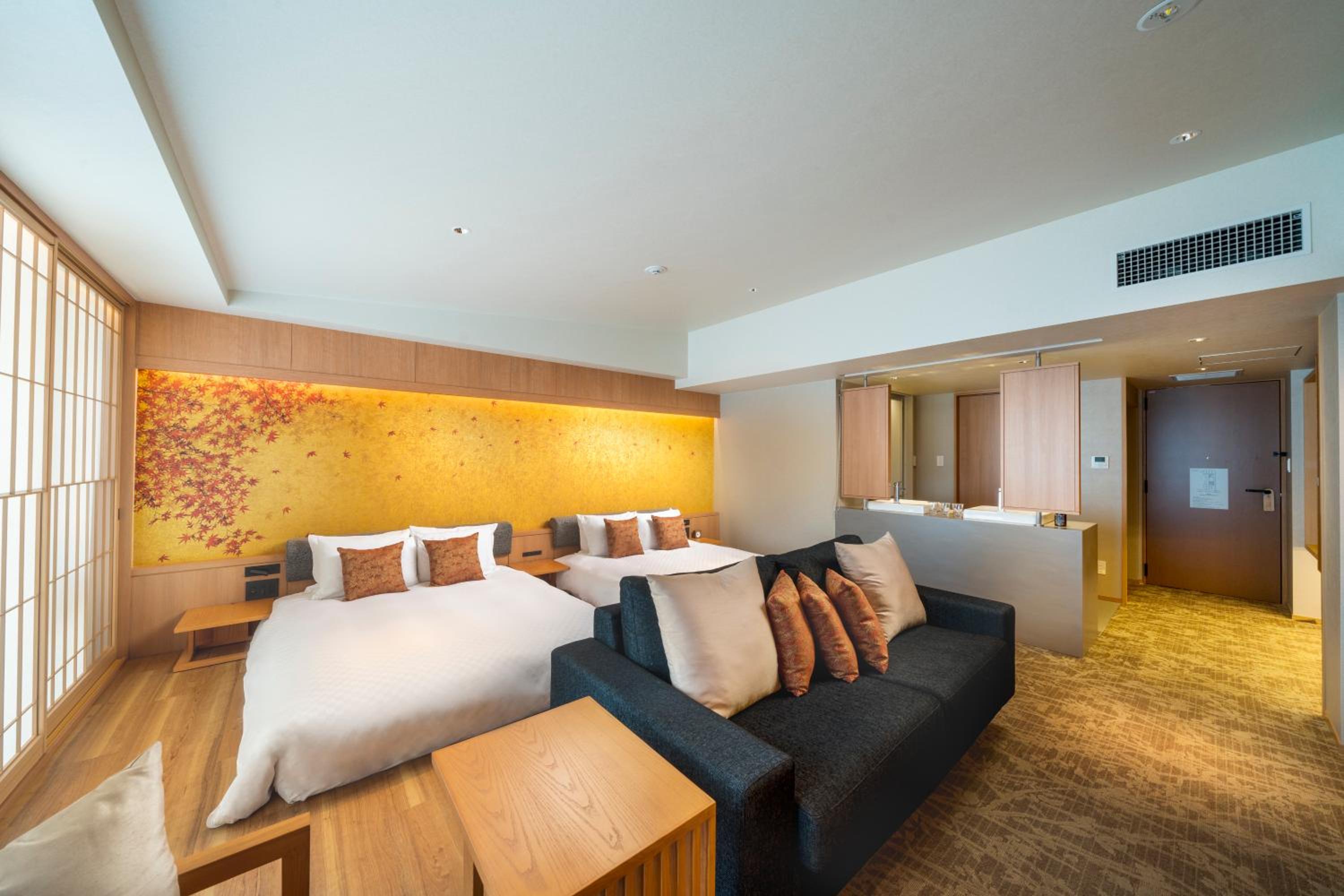 Executive Room with Two Double Beds and Sofa Bed - Non-Smoking