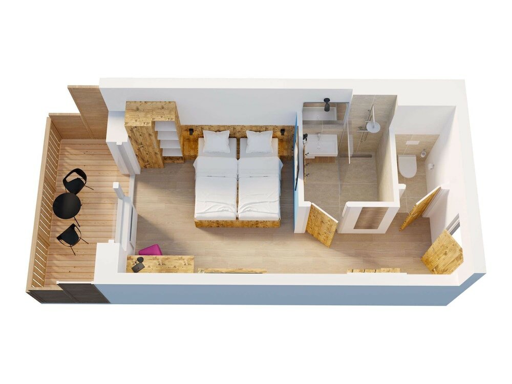 Panoramic Room, Mountain View (Gosaukamm)