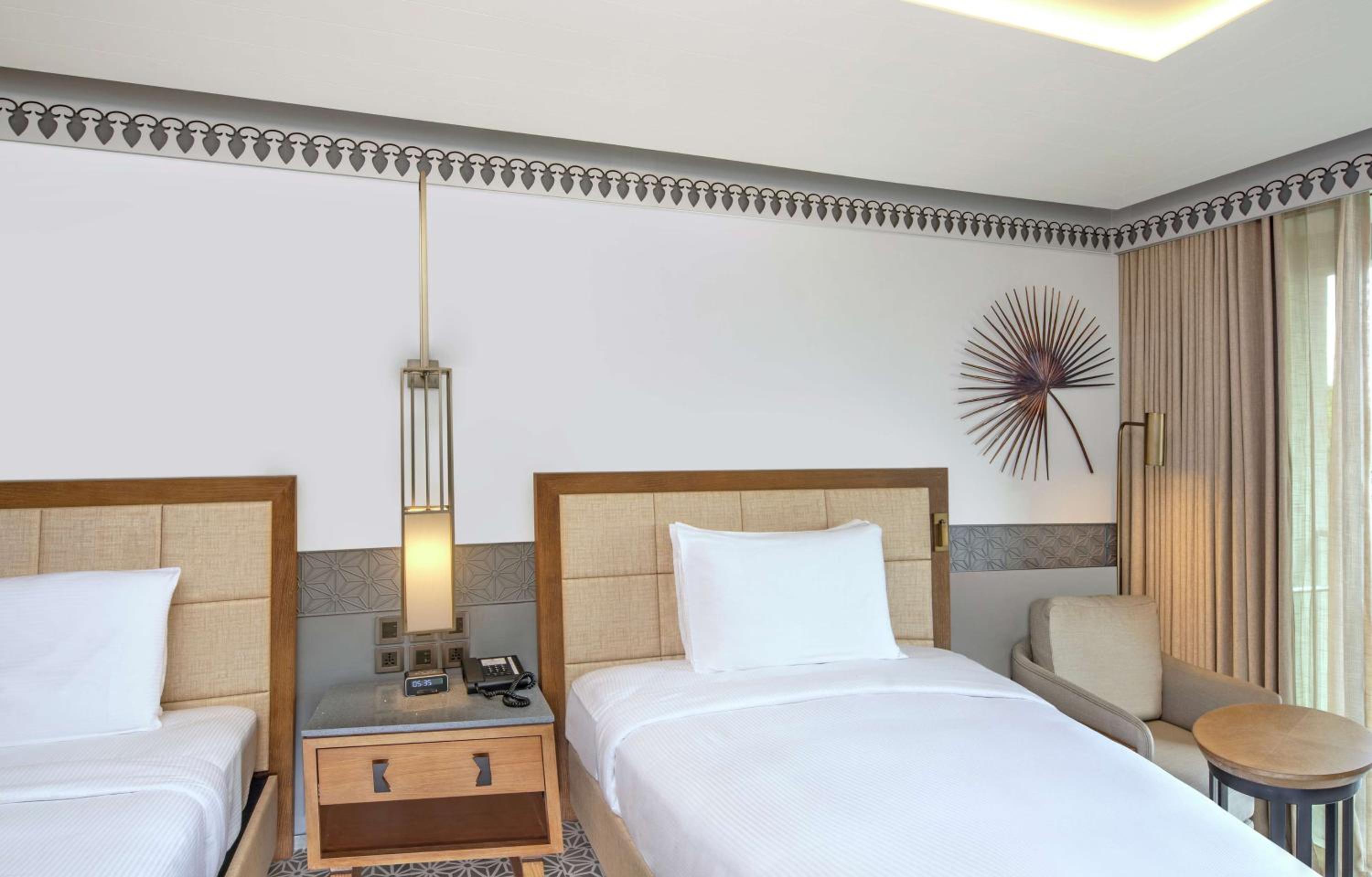 Deluxe Twin Room with Balcony and River View