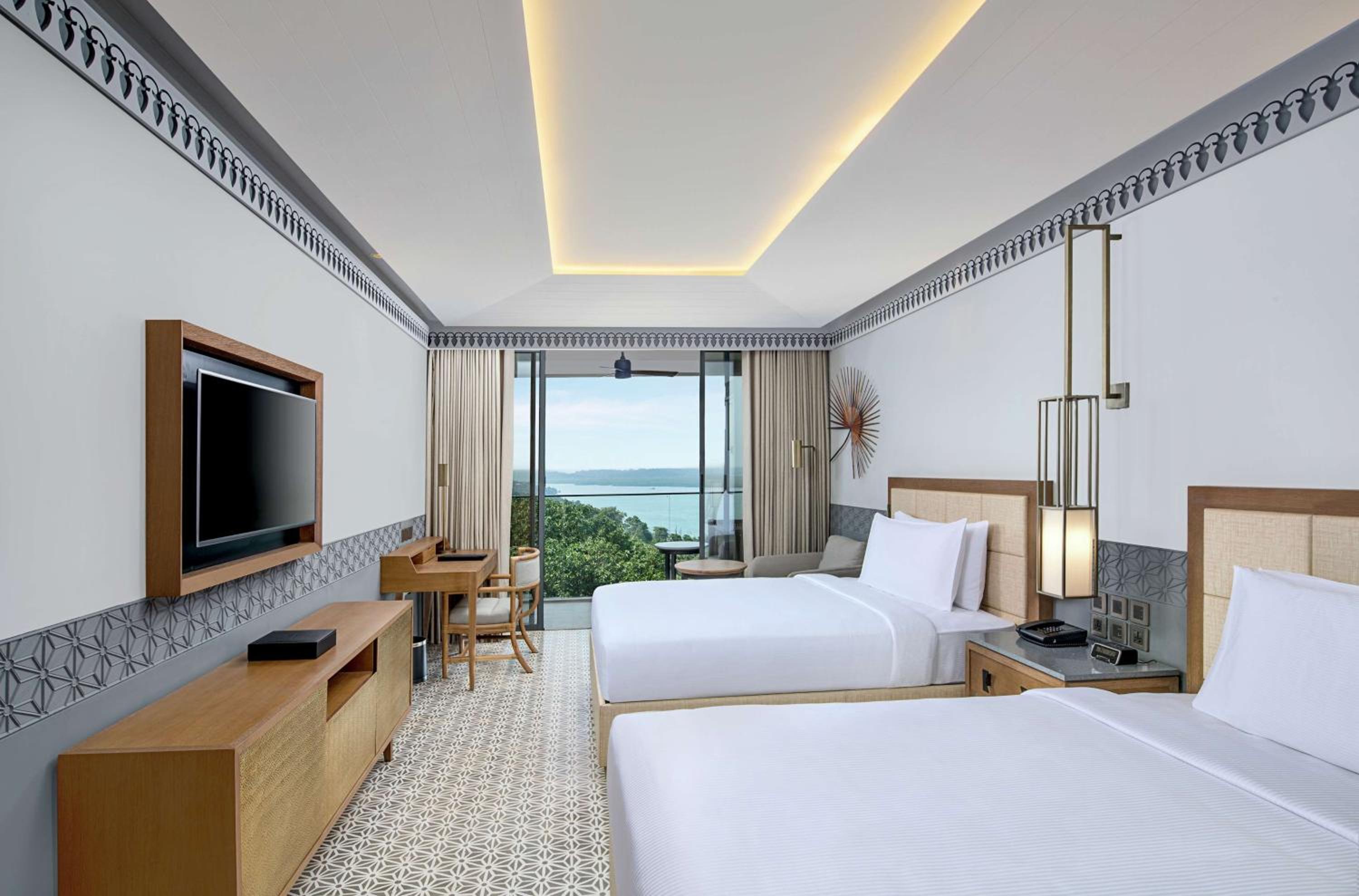 Deluxe Twin Room with Balcony and River View