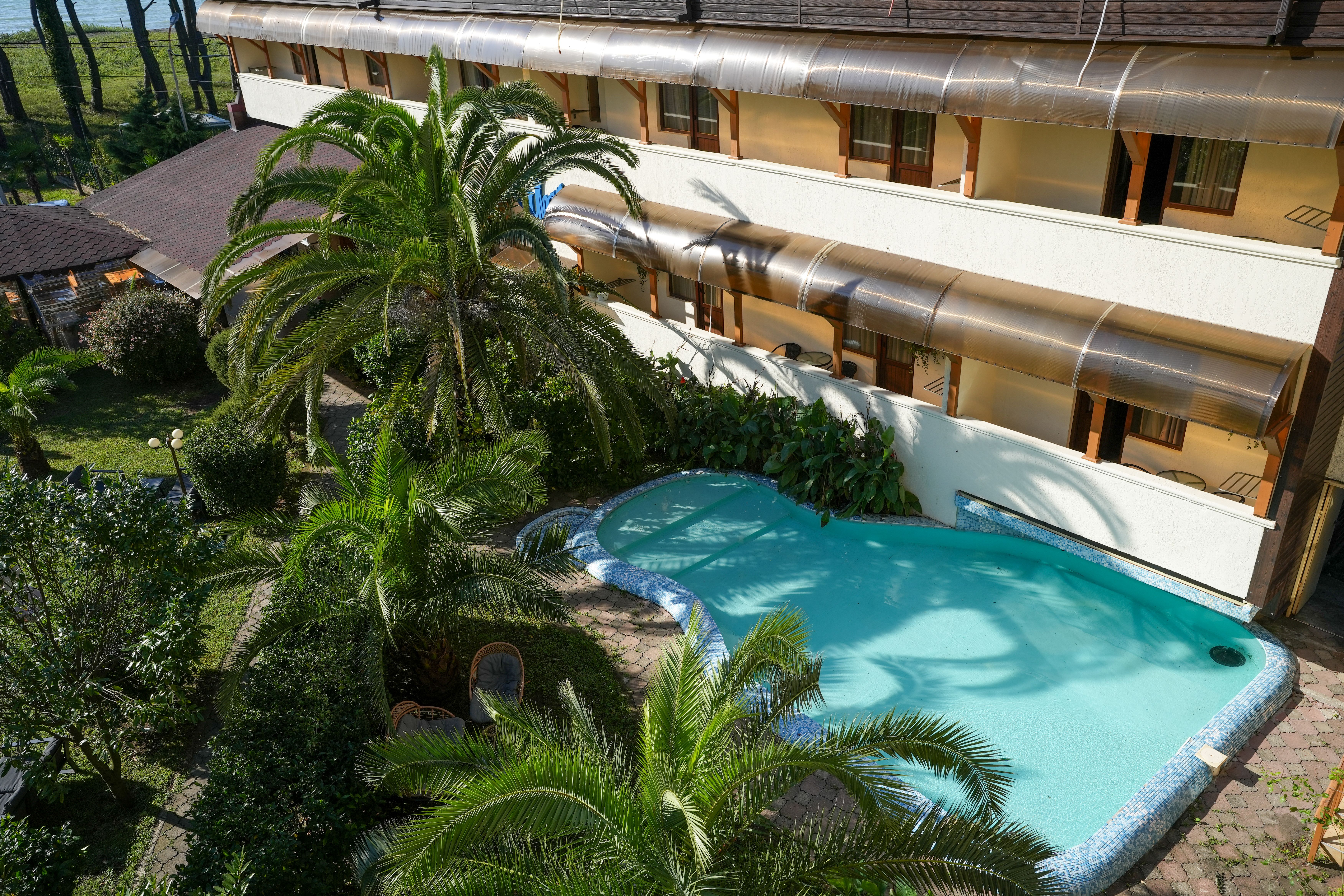 Двухместный номер с 1 кроватью и видом на море