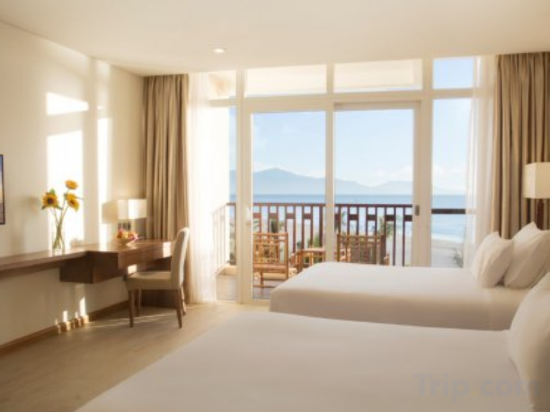 Premium Deluxe Twin Room With Ocean View