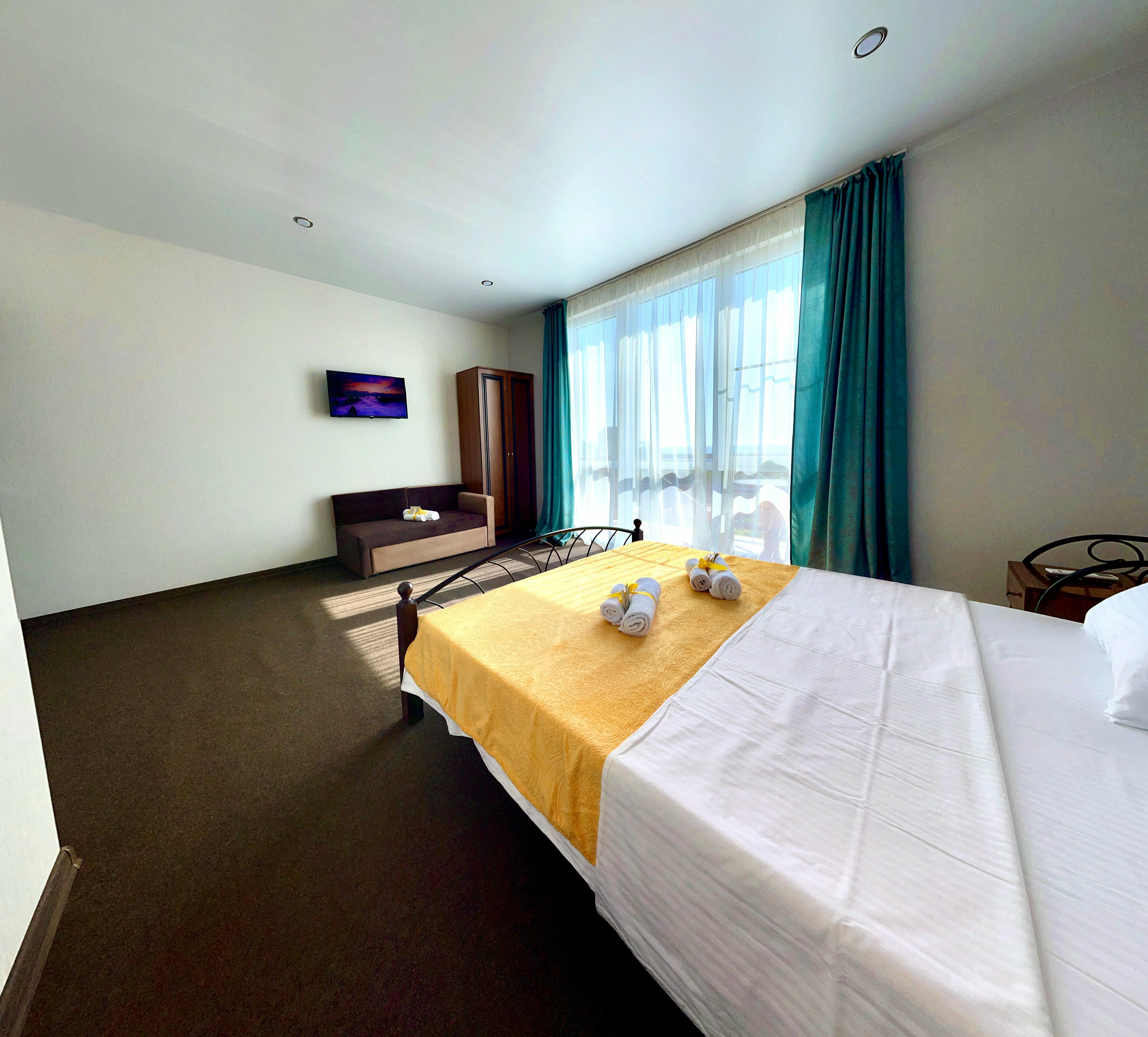 Трехместный номер Делюкс с видом на море