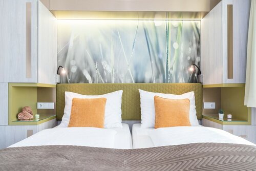 Номер с 2 односпальными кроватями в Hotel am Spichernplatz