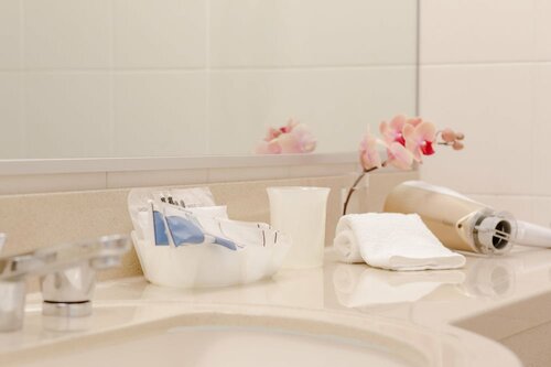 Двухместный номер «Эконом» с 1 двуспальной кроватью в Okayama Koraku Hotel