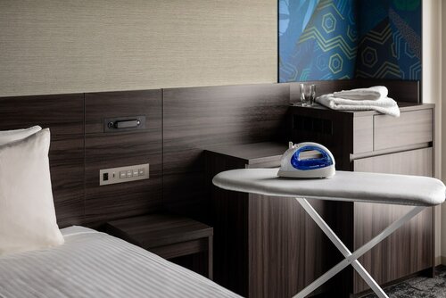 Номер, 1 двуспальная кровать, для некурящих (Accessible) в Mitsui Garden Hotel Ginza Gochome