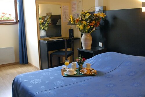 Comfort Single Room в Hotel Restaurant Aux Deux Roses