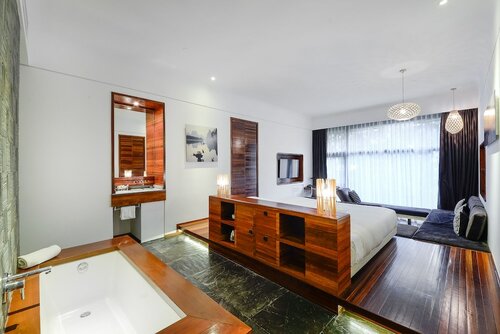 Номер, вид на сад в Urbn Boutique Shanghai