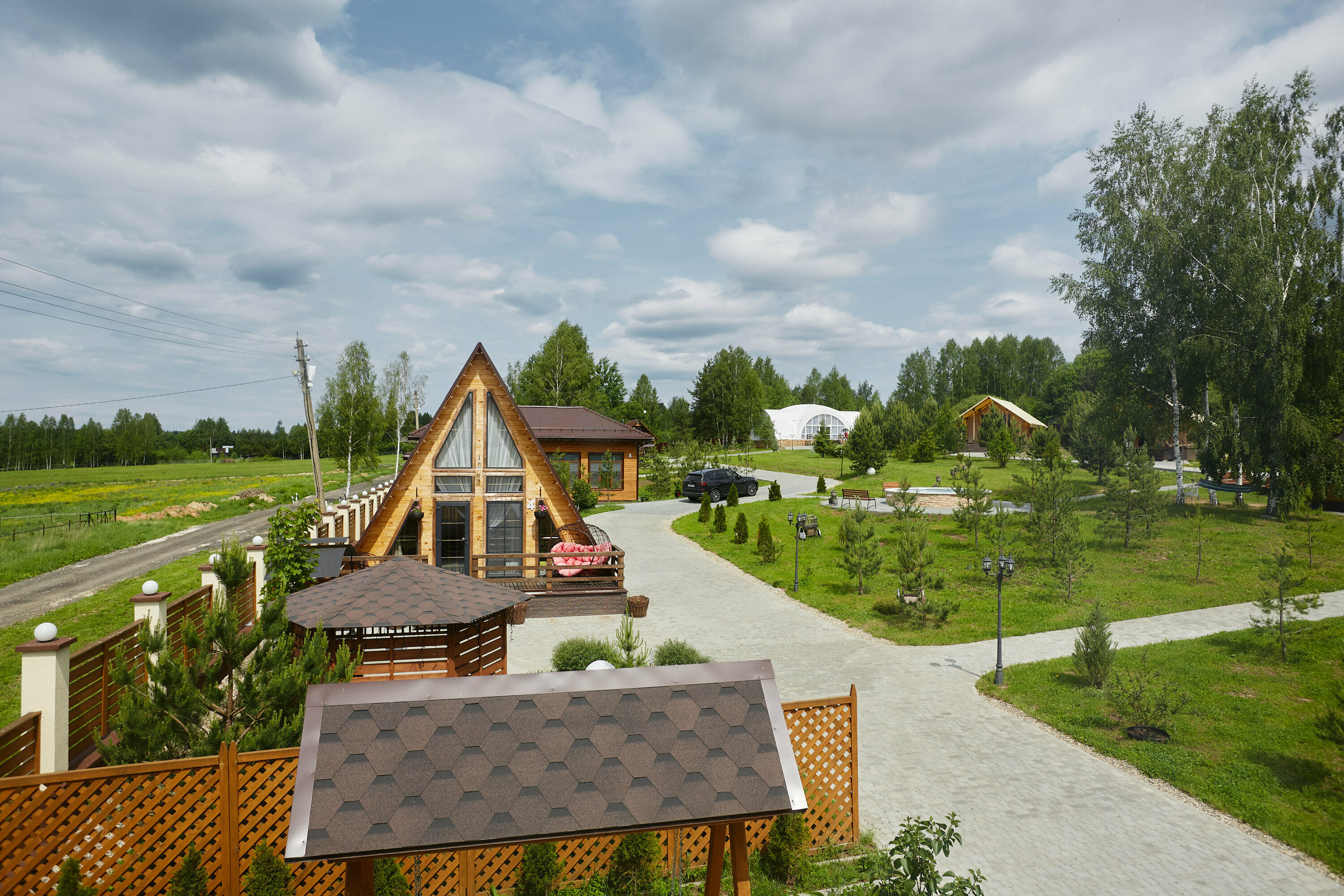 3 Гостевой дом A-Frame