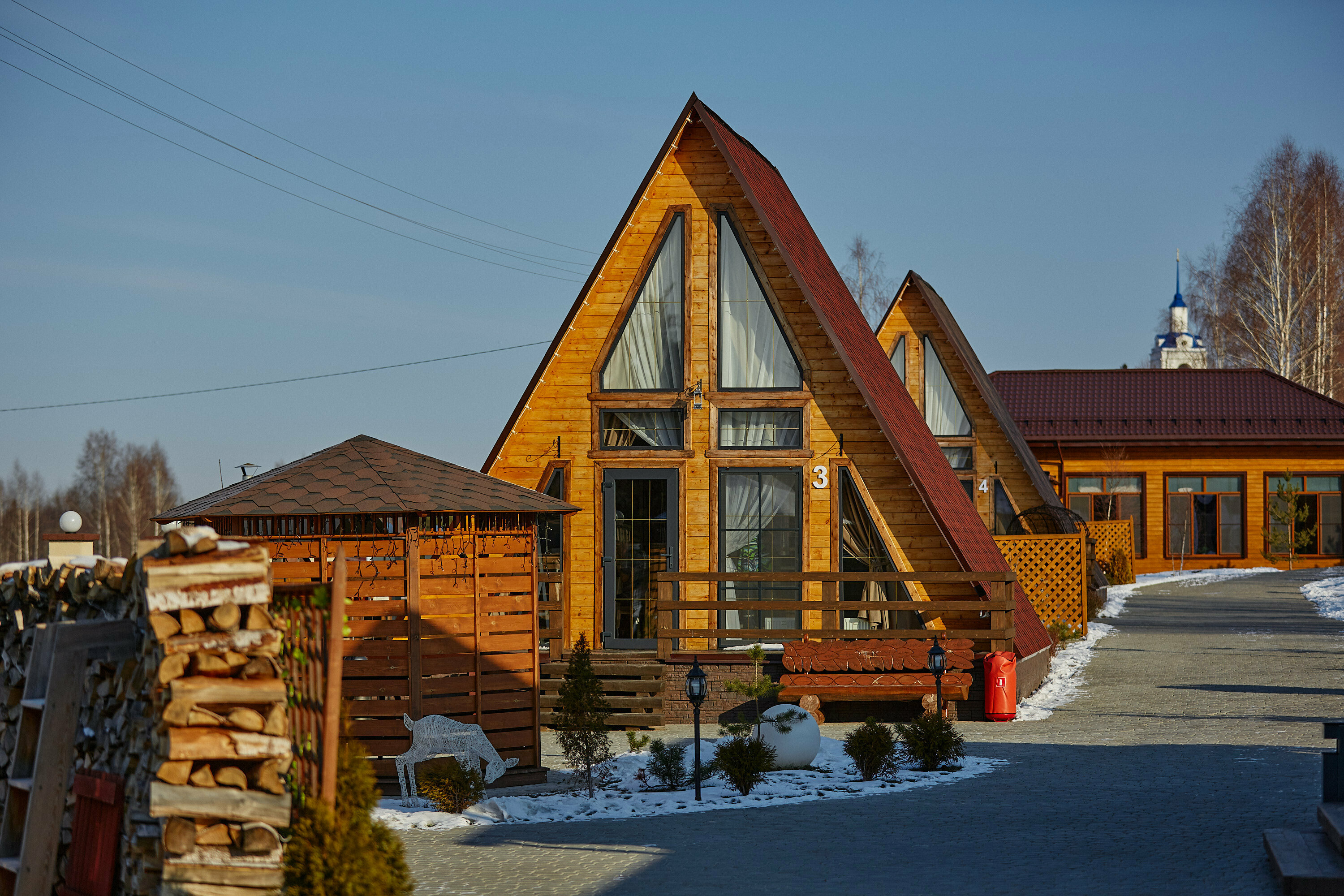 4 Гостевой дом A-Frame
