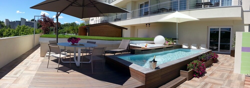 Luxury Room, 1 Double Bed, Hot Tub