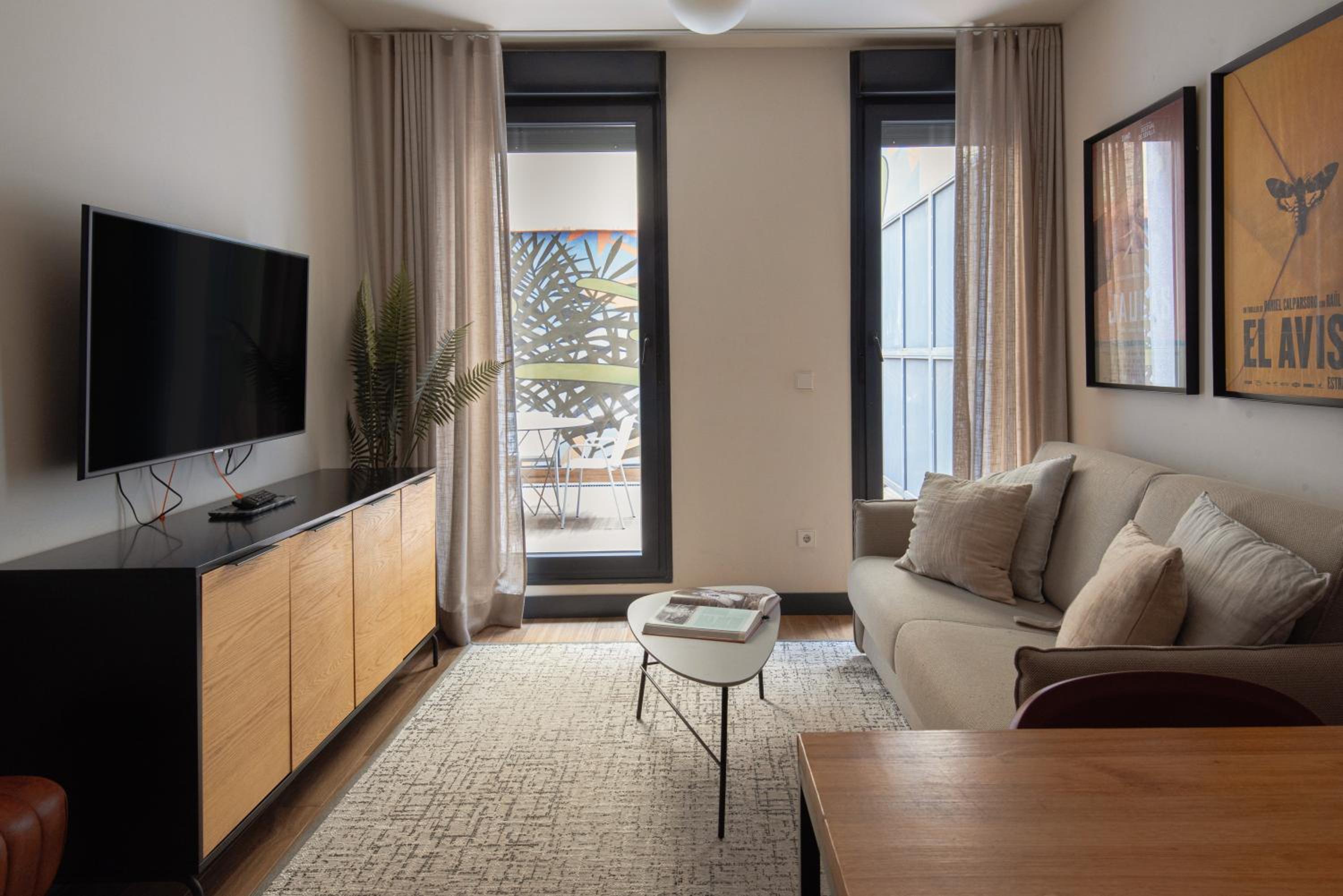 One-Bedroom Apartment with Terrace