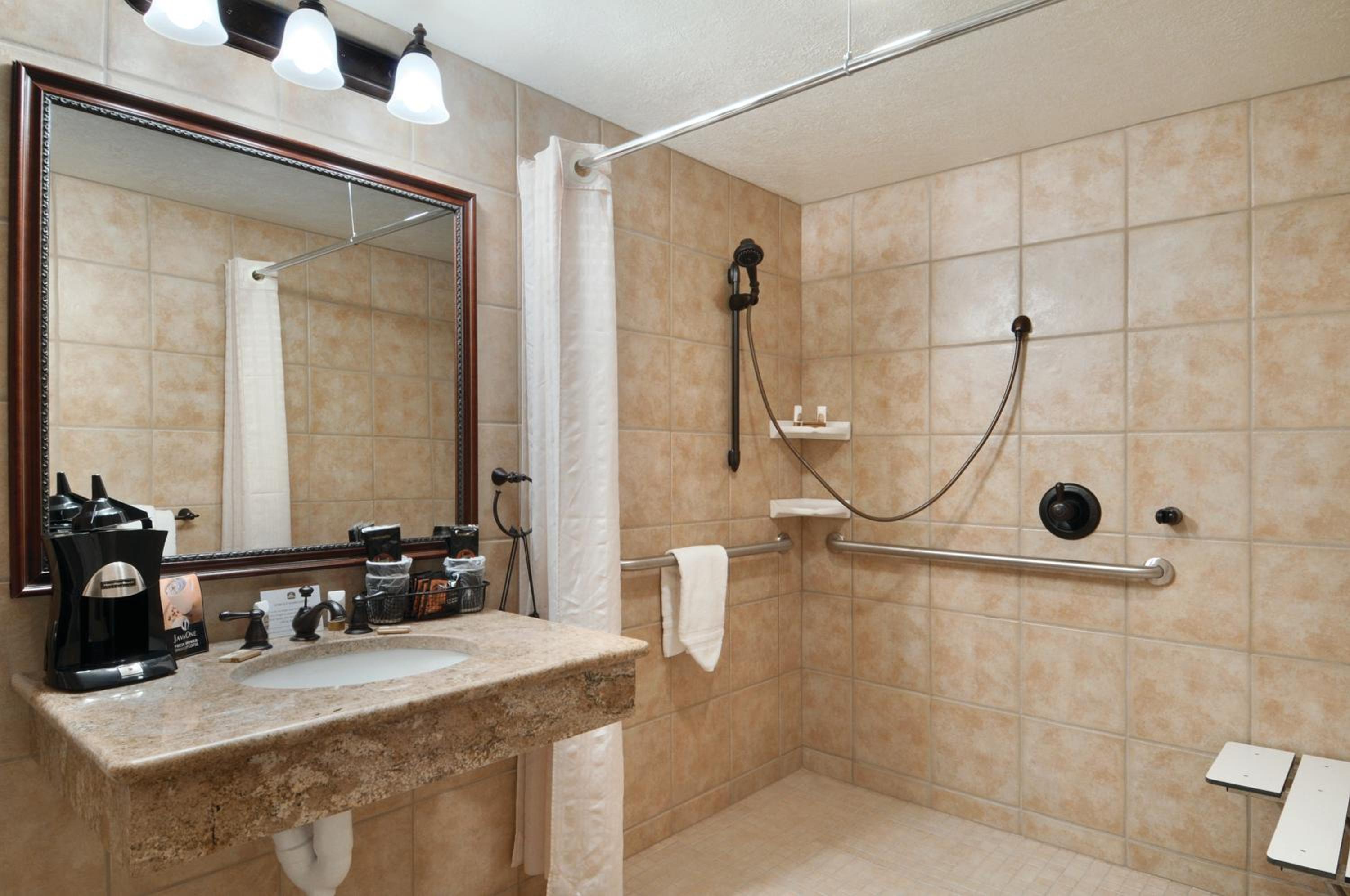 King Room with Roll-In Shower - Mobility Access